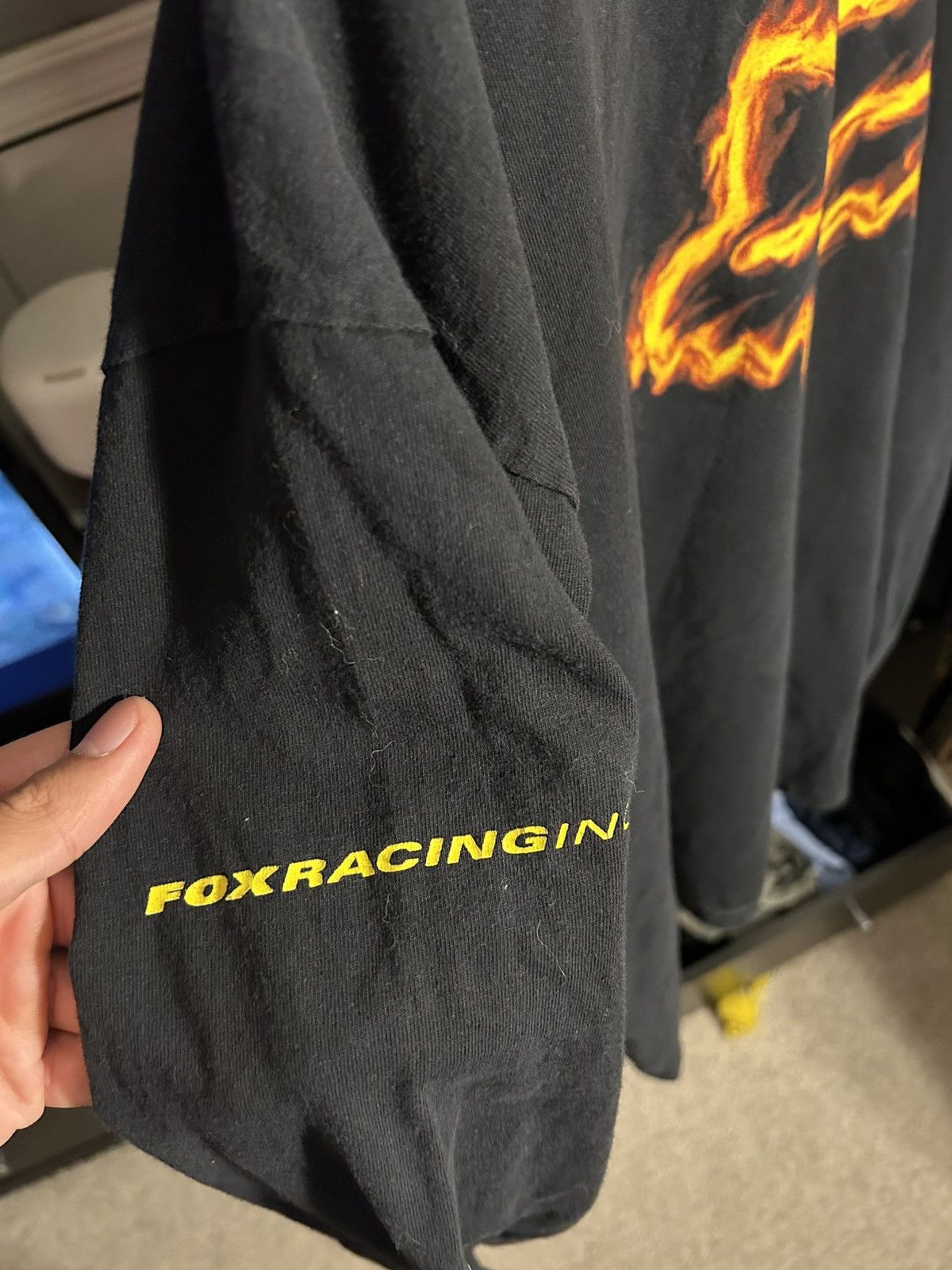 Fox Racing Vintage 2000’s Fox Racing Flame longsleeve shirt Size US XXL / EU 58 / 5 - 3 Thumbnail