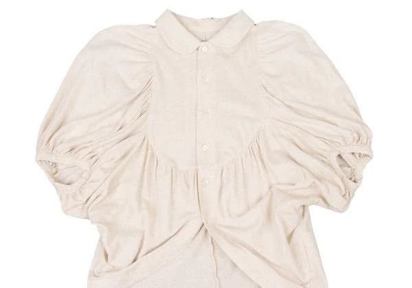 Comme des Garcons Comme Des Garcons Beige Retro Crew Neck Pile Design Top Size M / US 6-8 / IT 42-44 - 4 Thumbnail