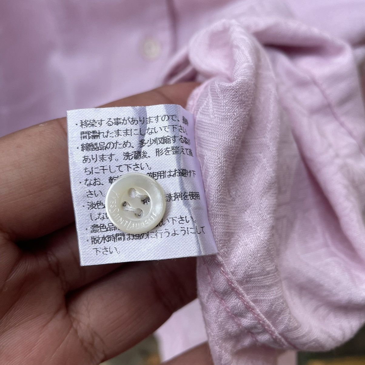 Yves Saint Laurent 🔥Yves Saint Laurent Women Pyjamas Sleepwear Buttons Shirts Size M / US 6-8 / IT 42-44 - 13 Thumbnail