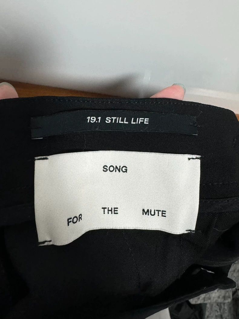 Song For The Mute Song For The Mute black overalls skirt Size 24" / US 00 / IT 34 - 4 Thumbnail
