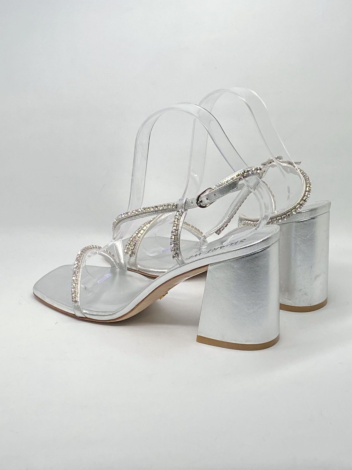 Stuart Weitzman Stuart Weitzman Embellished Leather Sandals size 9.5 Size US 9.5 / IT 39.5 - 6 Thumbnail