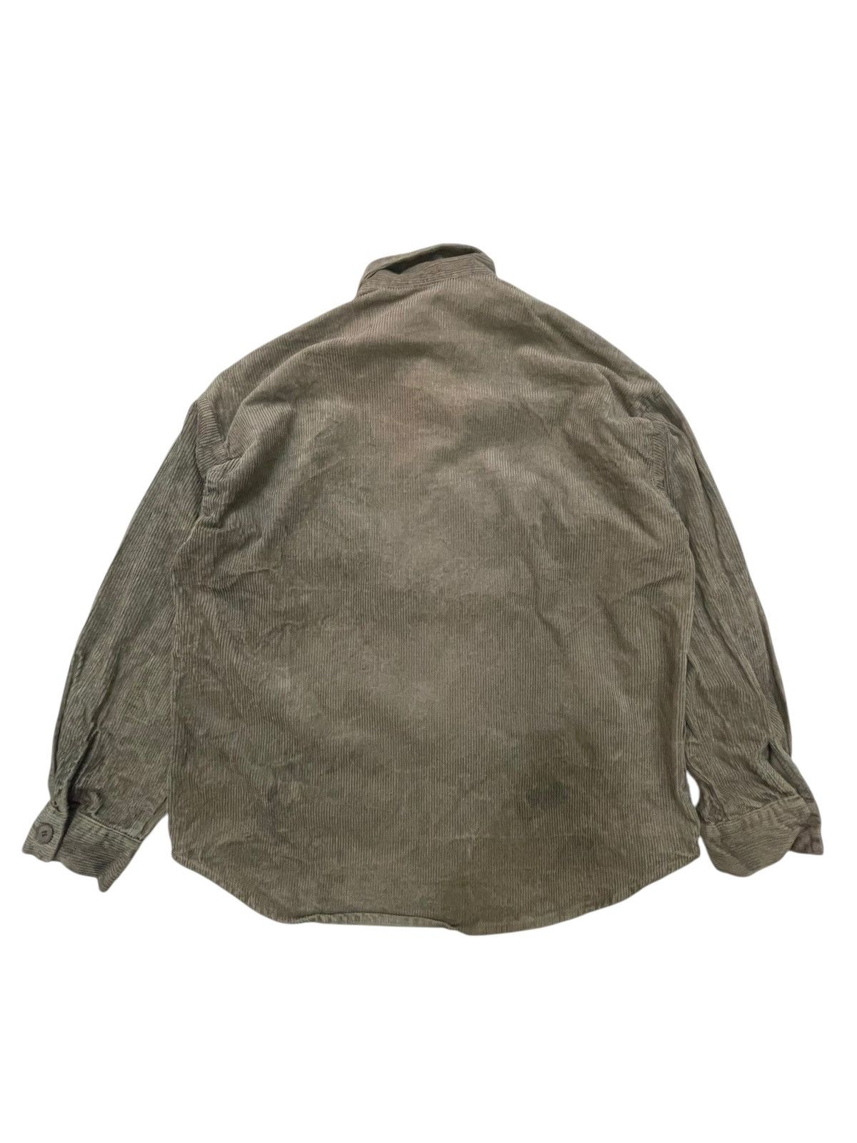 GU × Japanese Brand GU Corduroy Overshirt Jacket Size US M / EU 48-50 / 2 - 5 Thumbnail