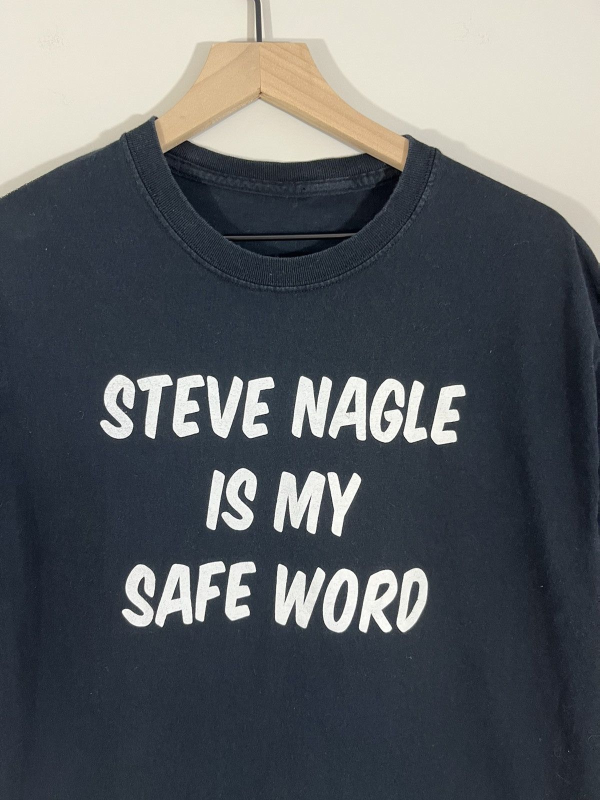 Vintage Safe Word Funny Kinky Sex Joke Adult Humor Tee Size US L / EU 52-54 / 3 - 1 Thumbnail