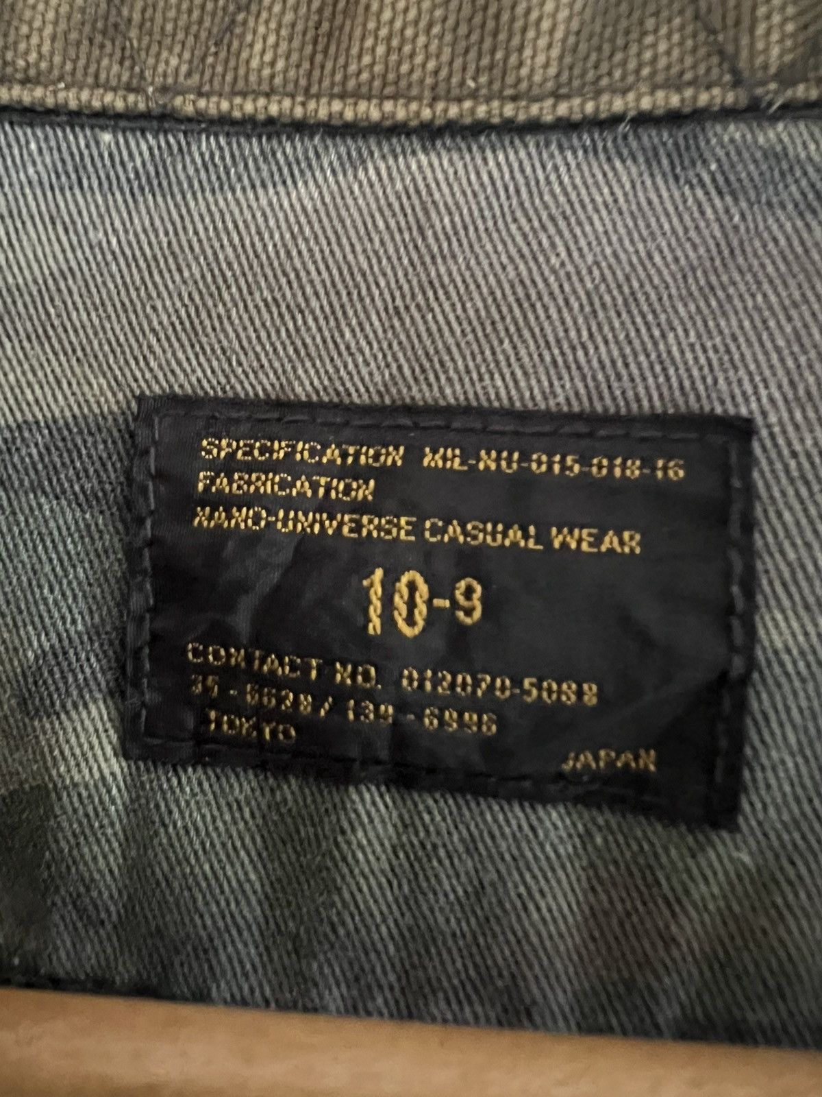 Japanese Brand ARMY CAMO JACKET Size US L / EU 52-54 / 3 - 4 Thumbnail