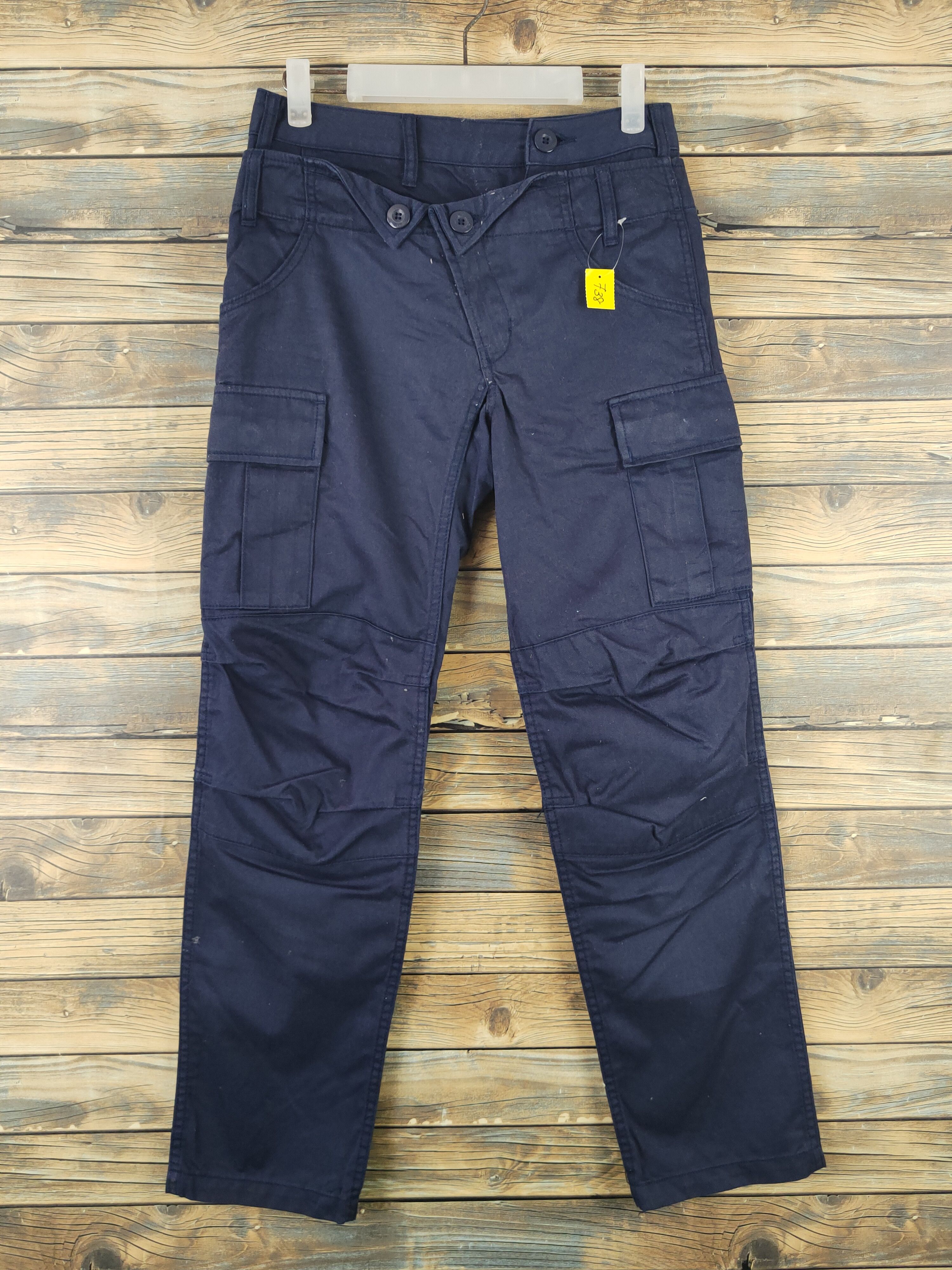 Japanese Brand DL RDK double waist Multipocket Tactical Cargo Pants #738 Size 28" / US 6 / IT 42 - 1 Thumbnail