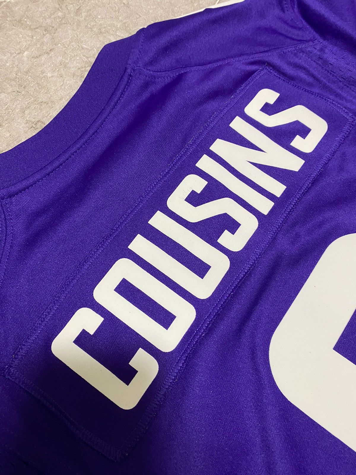 Nike Nike On Field Minnesota Vikings Kirk Cousins #8 NFL Jersey Size US S / EU 44-46 / 1 - 17 Thumbnail