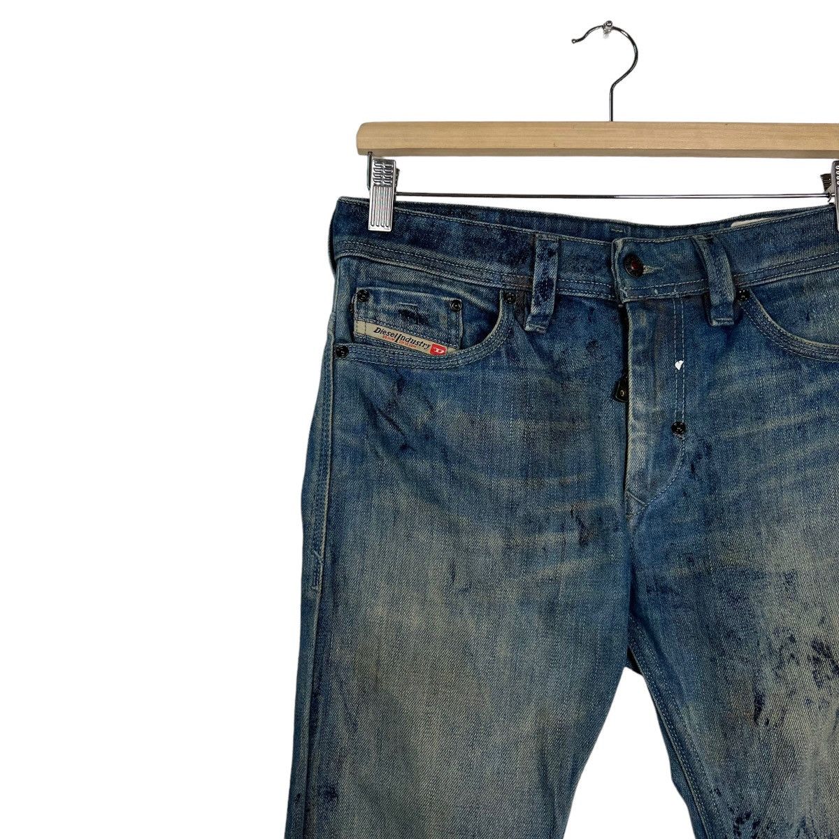 Diesel 🔥 DIESEL THANAZ WASH DYED PAIN SPLASH Size US 30 / EU 46 - 7 Thumbnail