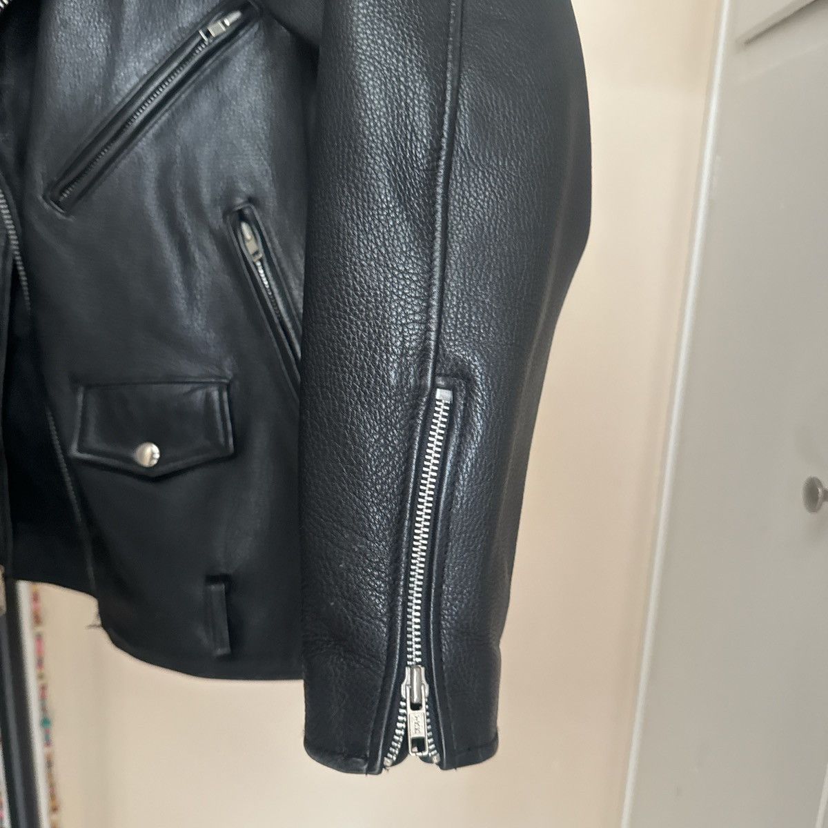 Wilsons Leather Open Road Wilson’s black leather biker jacket Size US L / EU 52-54 / 3 - 4 Thumbnail