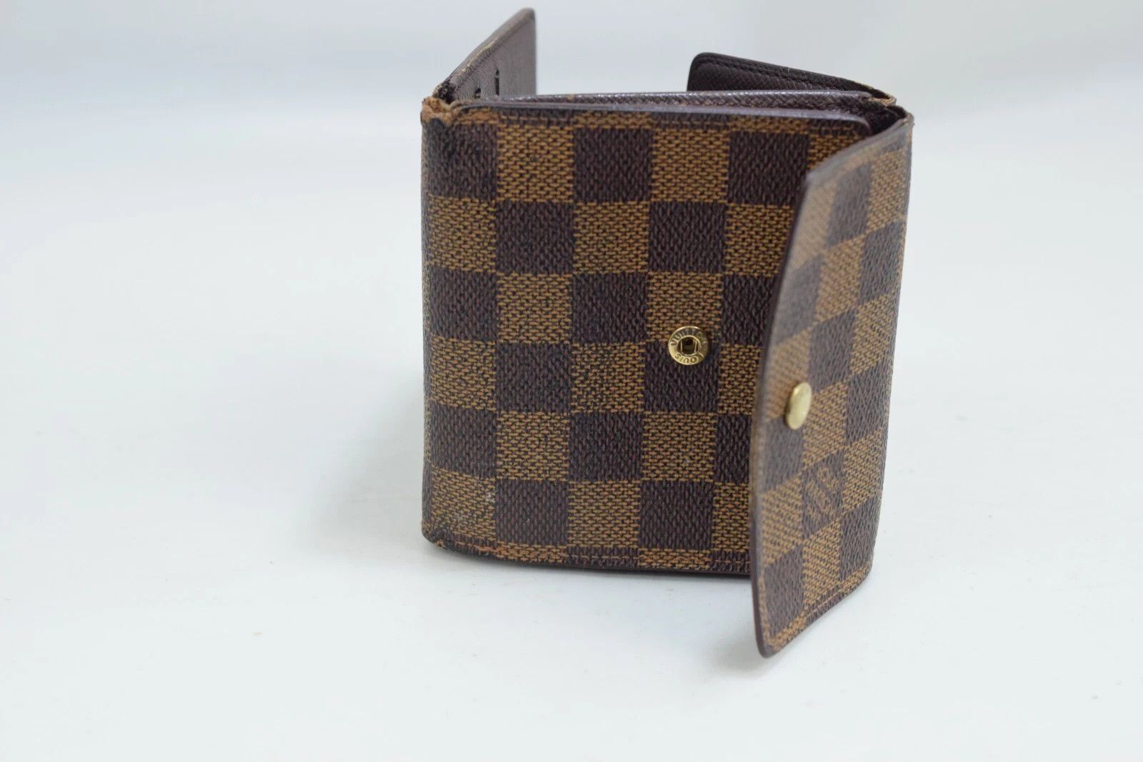 Louis Vuitton LV Porte Monnaie Billets Cartes Damier Wallet N61652 Size ONE SIZE - 7 Thumbnail