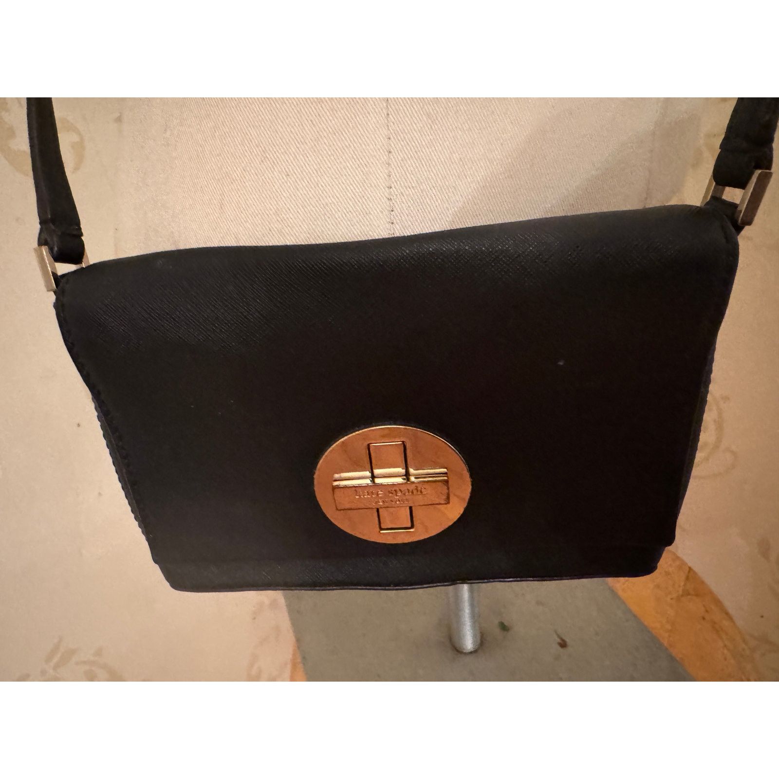 Kate Spade Kate Spade Black Leather Crosssboy Handbag Size ONE SIZE - 1 Thumbnail