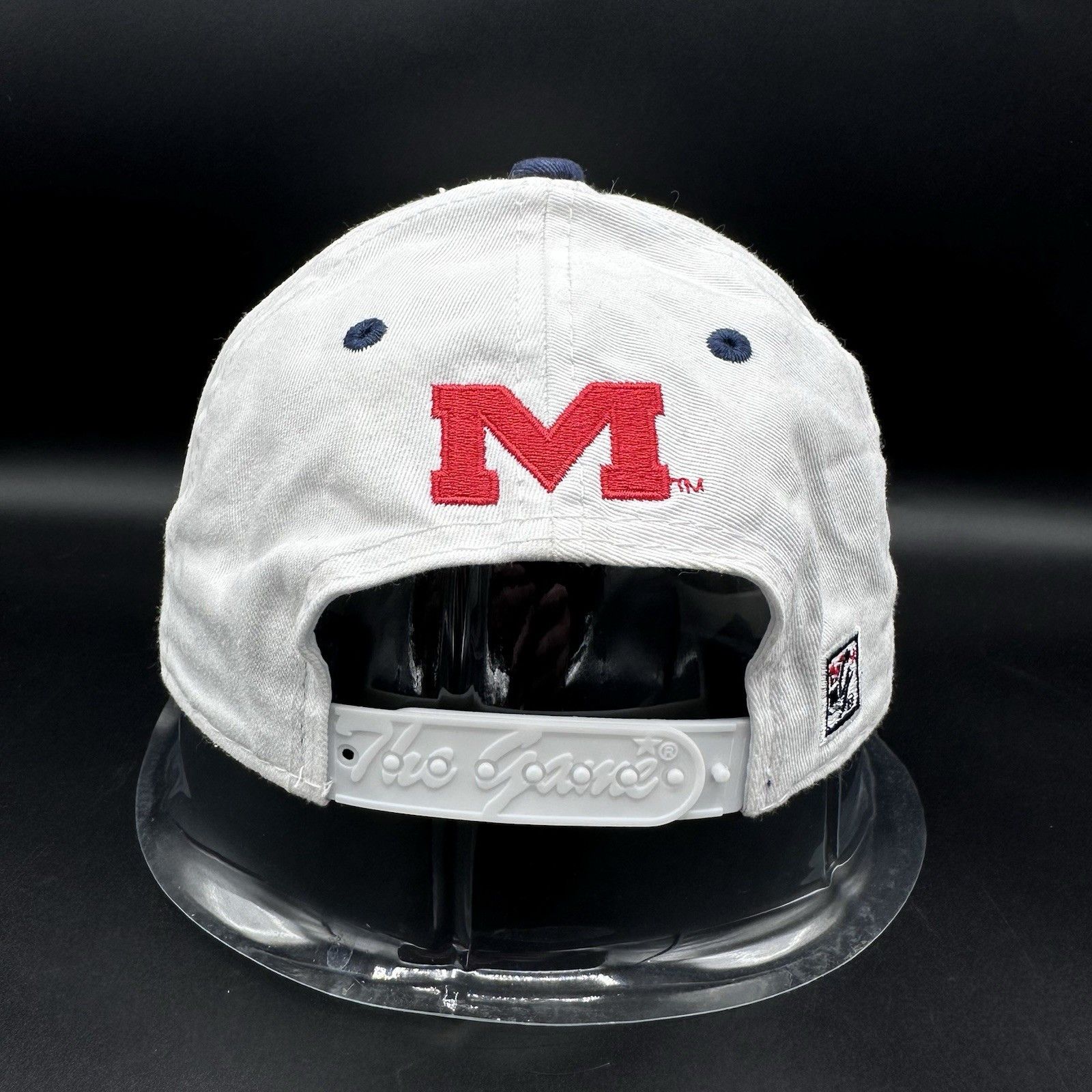 The Game Ole Miss Rebels Hat Cap SnapBack Cotton The Game Spell Out Size ONE SIZE - 5 Thumbnail