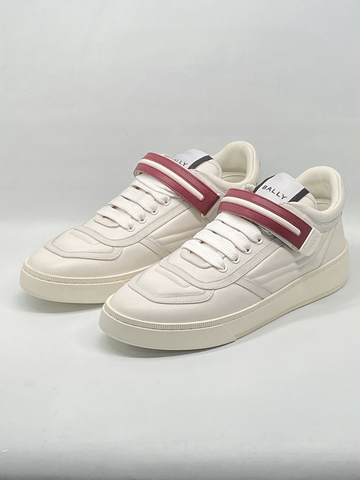 Bally Bally Raise Royce Leather Low-Top Sneakers size 42/us size 9 Size US 9 / EU 42 - 1 Thumbnail