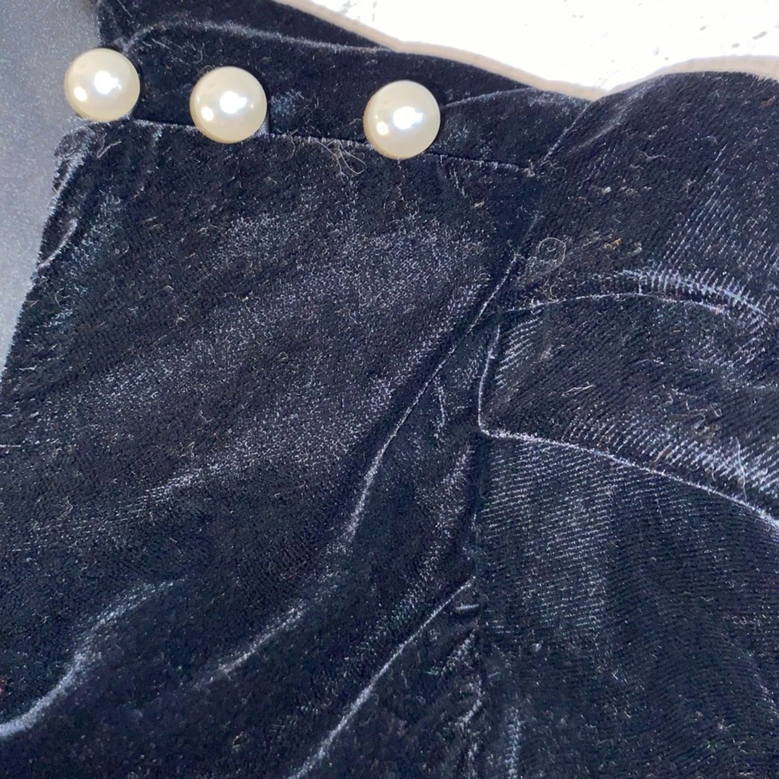& Other Stories NEW & Other Stories Paris Atelier Velvet Cuff Dress XS NWT Size XS / US 0-2 / IT 36-38 - 4 Thumbnail