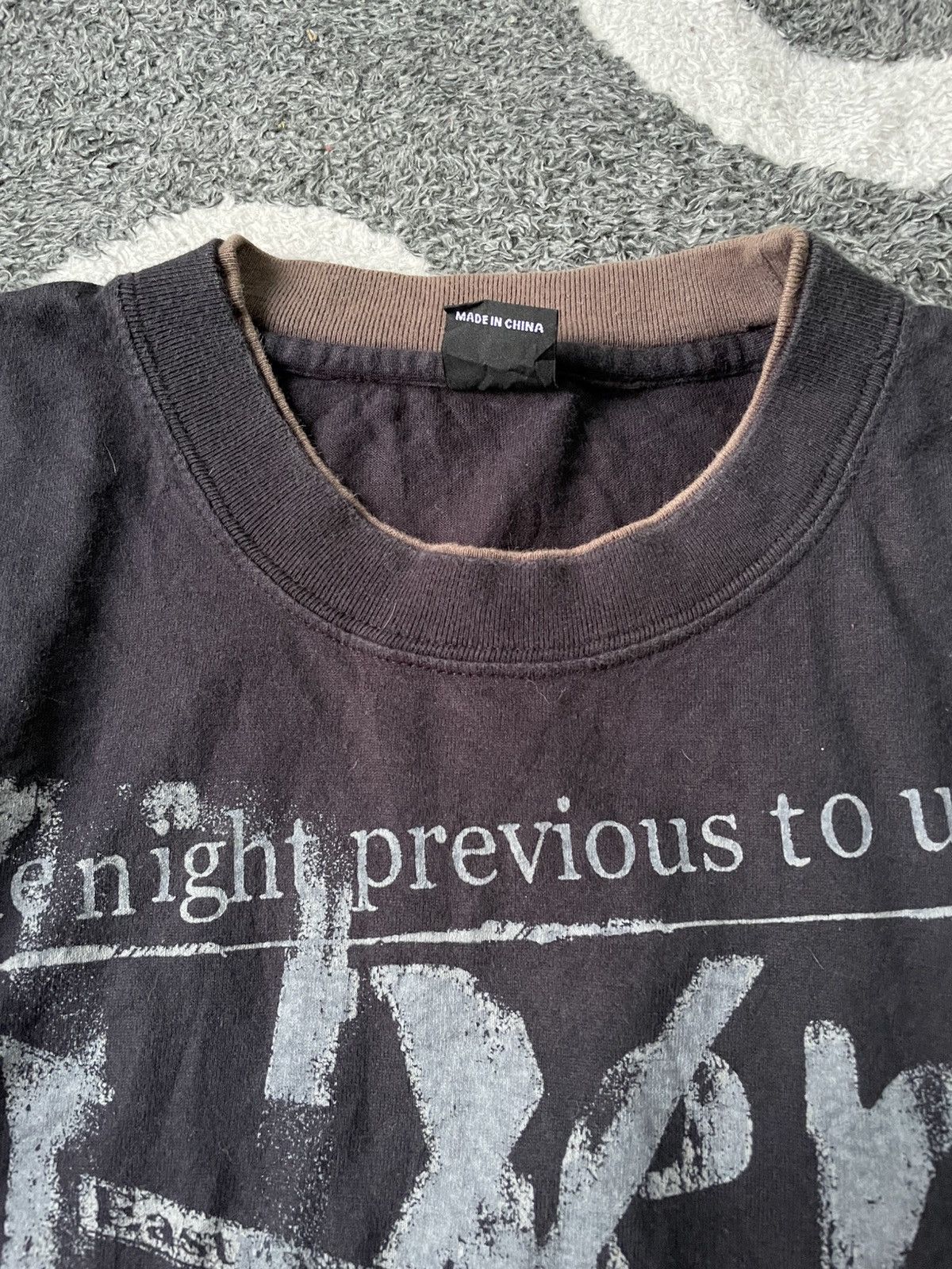 If Six Was Nine × Japanese Brand × Le Grande Bleu (L.G.B.) COLLINS JAPANESE POEM LONG SLEEVE Size US XL / EU 56 / 4 - 6 Thumbnail