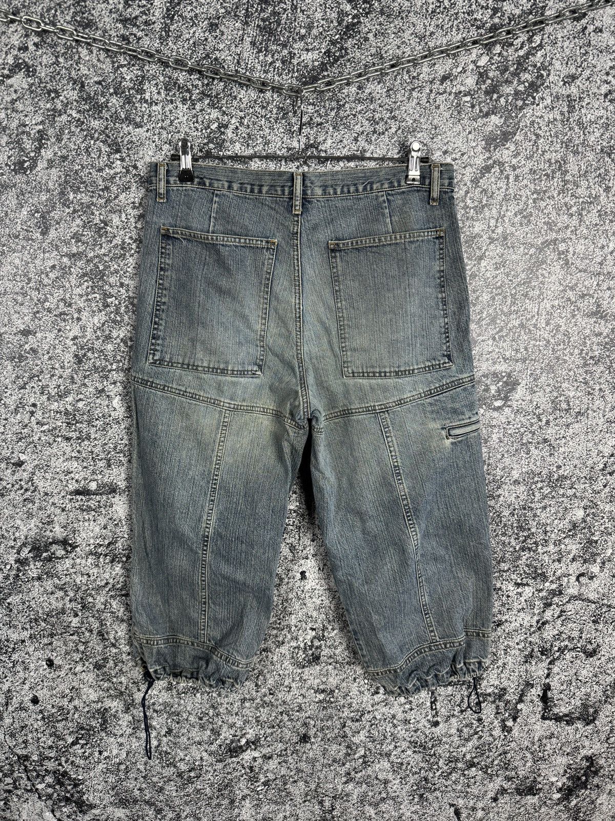 Neighborhood Vintage Neighborhood NYC Cargo Denim Pants Utility Techwear Size US 33 - 11 Thumbnail