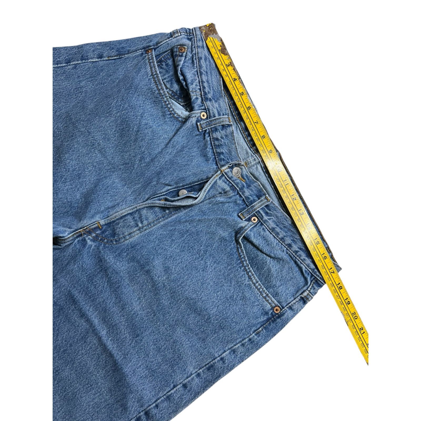 Levi's Levi’s 501 Jeans USA Vintage 90s Button Fly Denim 35x29 Size US 38 / EU 54 - 8 Thumbnail