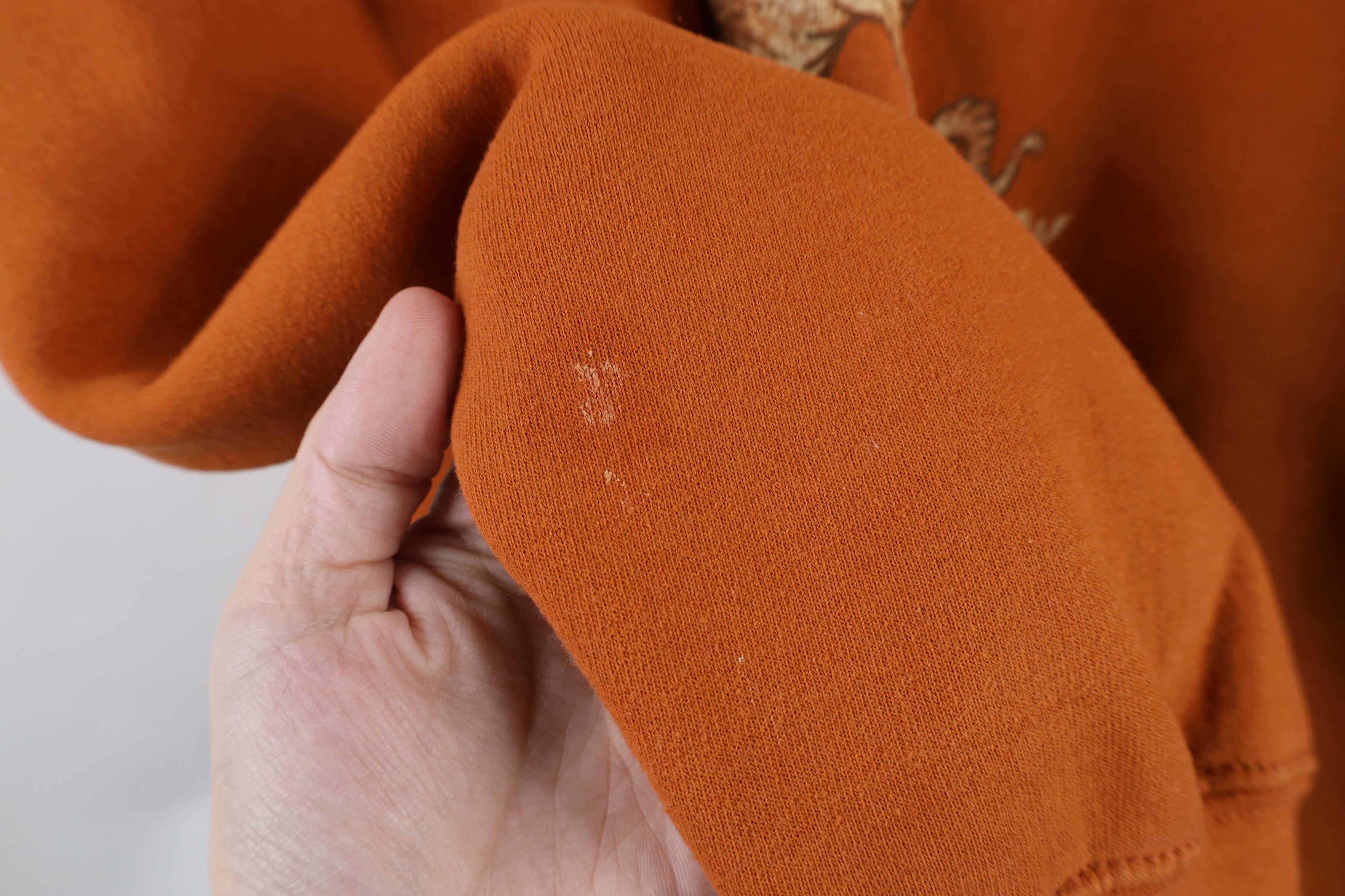 Vintage Vintage Y2K 2006 Dr Seuss Hears A Who Sweatshirt Orange Size US XL / EU 56 / 4 - 12 Thumbnail