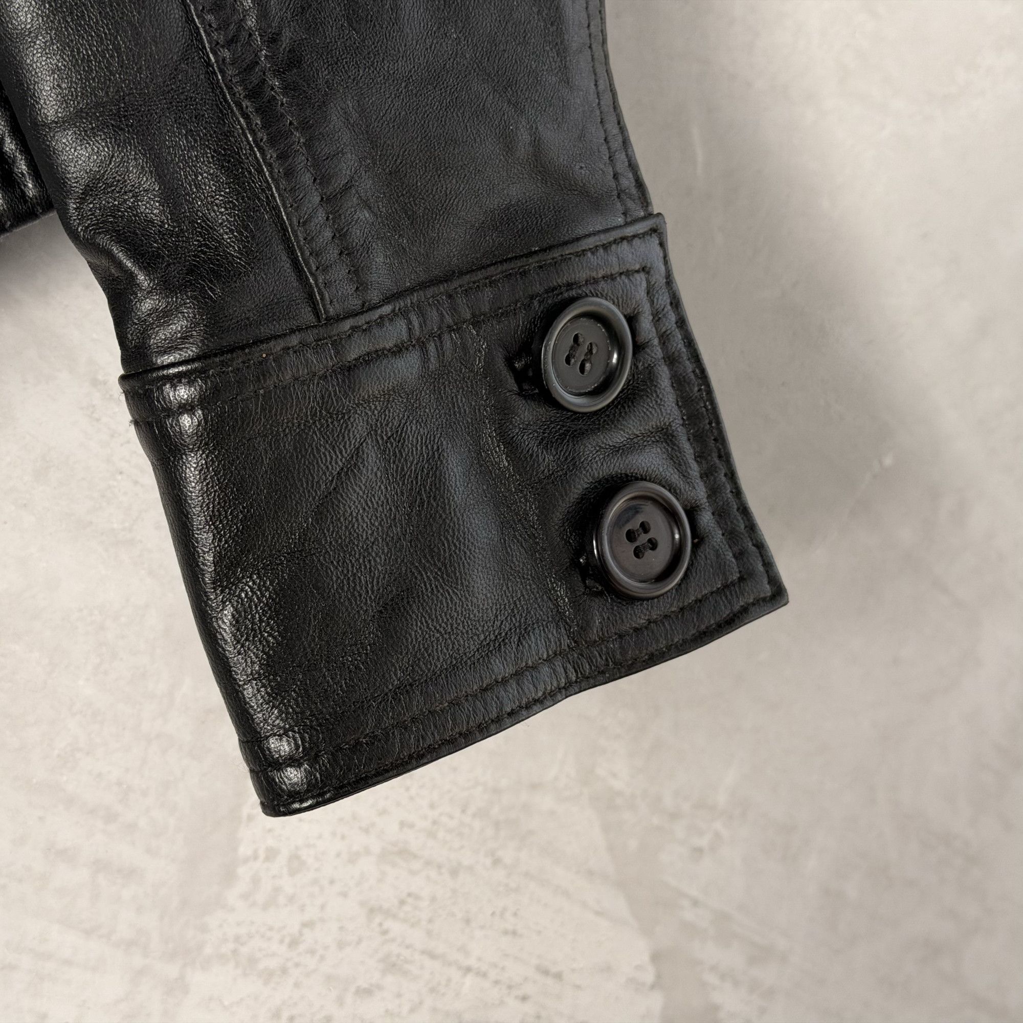 Other Custome Dior Heidi Slimane style leather bomber jacket Size US M / EU 48-50 / 2 - 10 Thumbnail