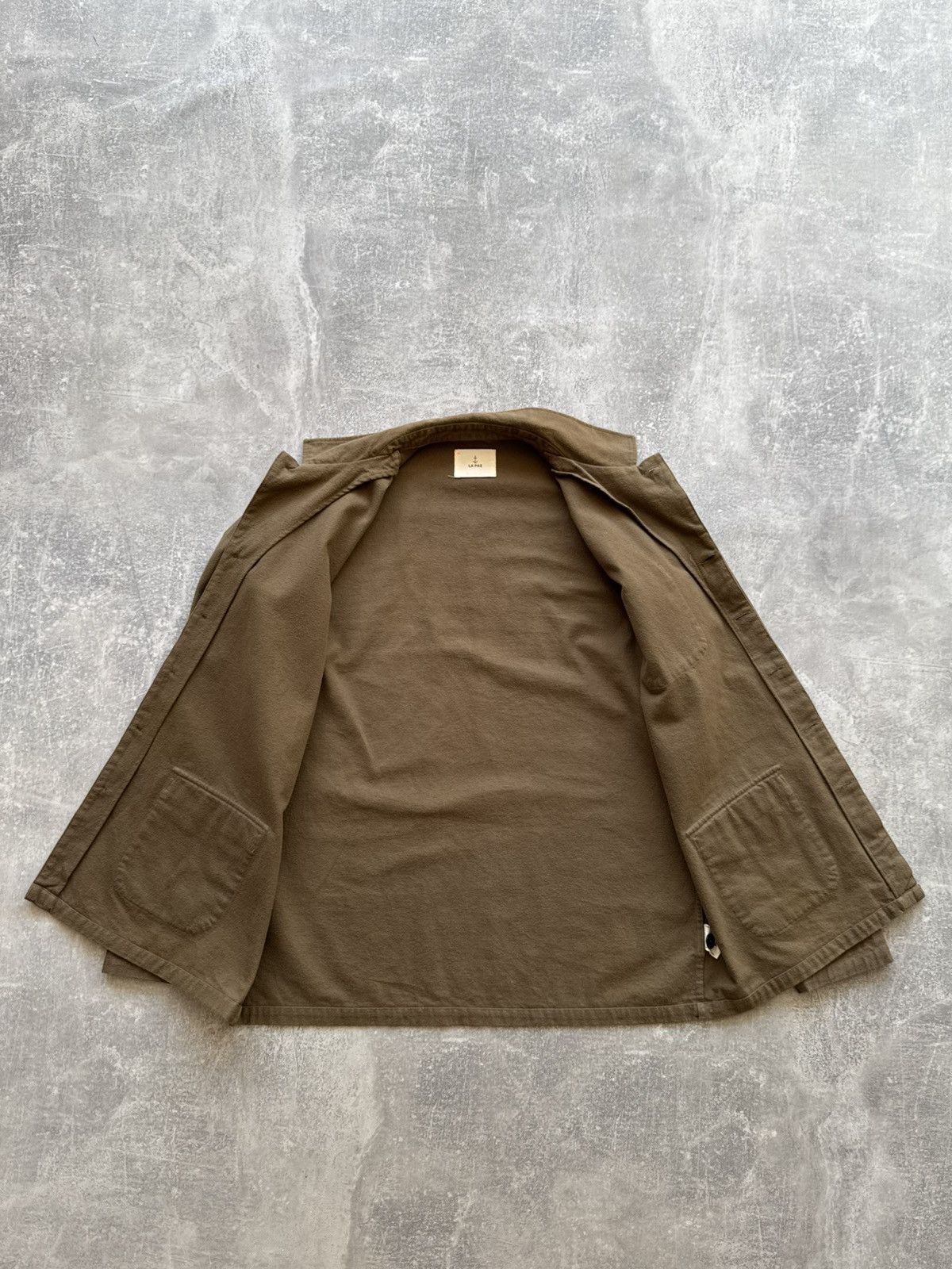 La Paz Baptista Brown Organic Cotton Work Jacket Size US XL / EU 56 / 4 - 7 Thumbnail