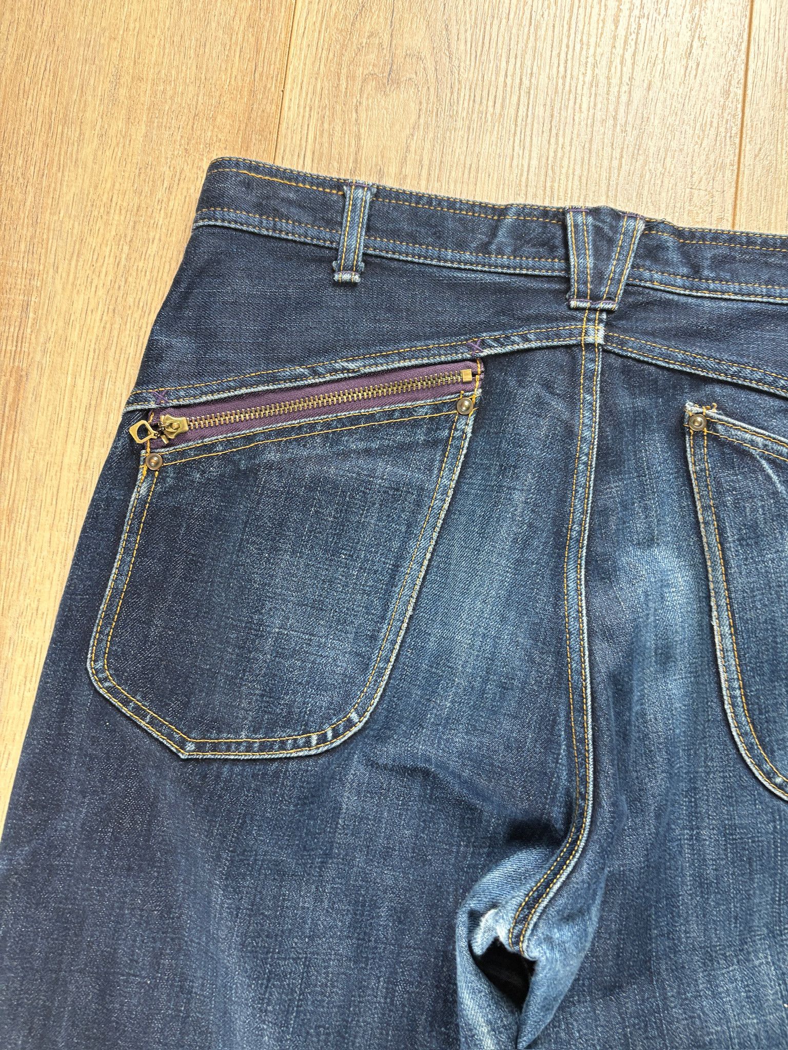 Needles Archive Needles Straight Fit Indigo Denim Jeans Size US 32 / EU 48 - 10 Thumbnail