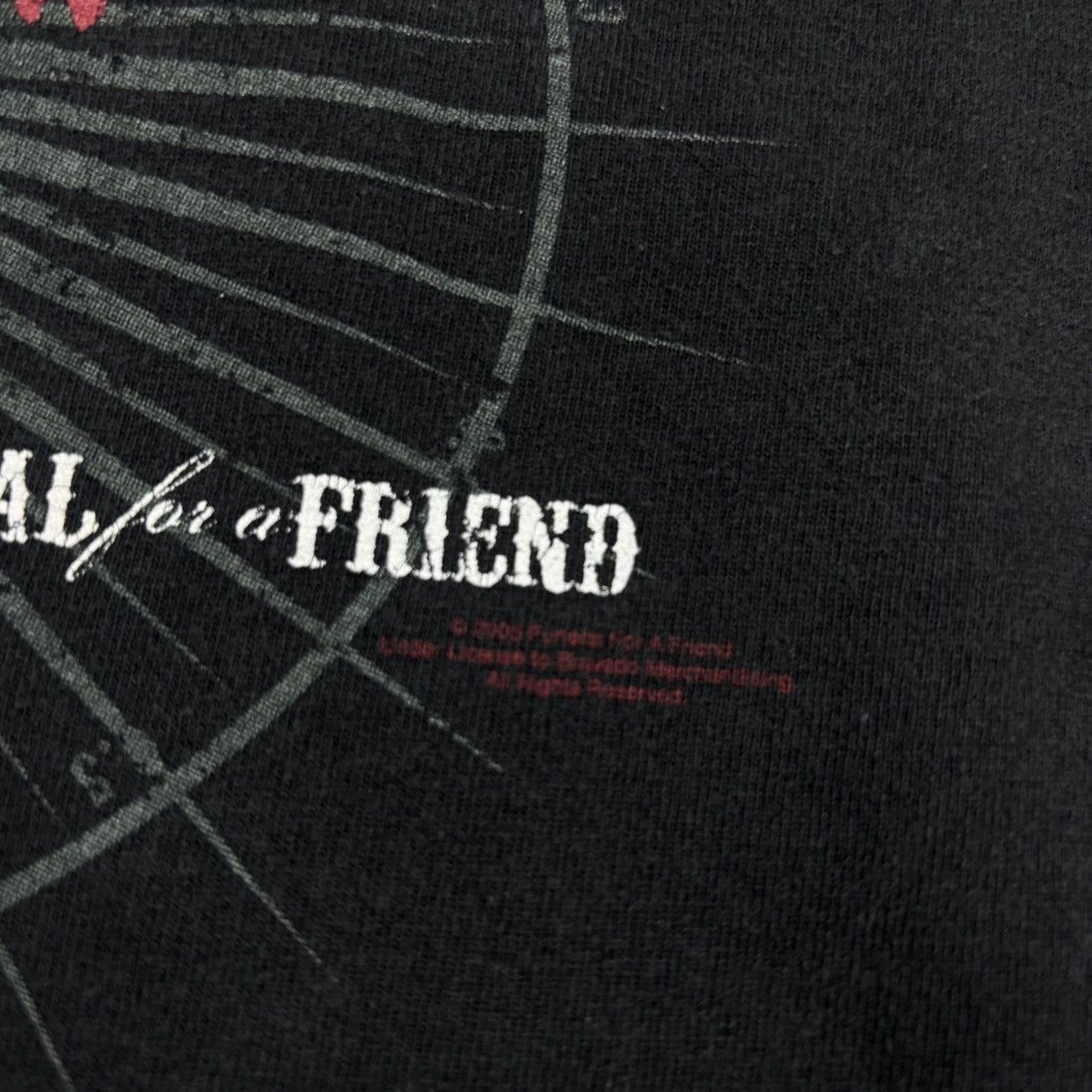 Band Tees Funeral for a friend - Bird skull 2005 vtg Size US L / EU 52-54 / 3 - 3 Thumbnail