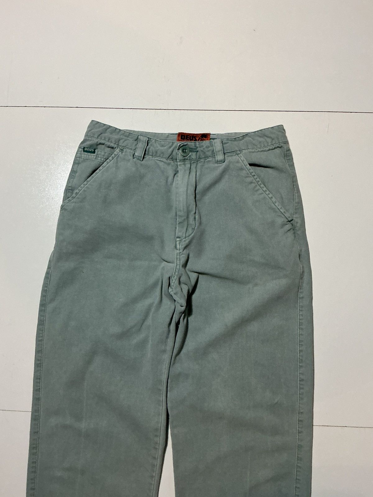 Deus Ex Machina $120 Deus Ex Machina Records Jett Record Canvas Pants Size US 31 - 7 Thumbnail