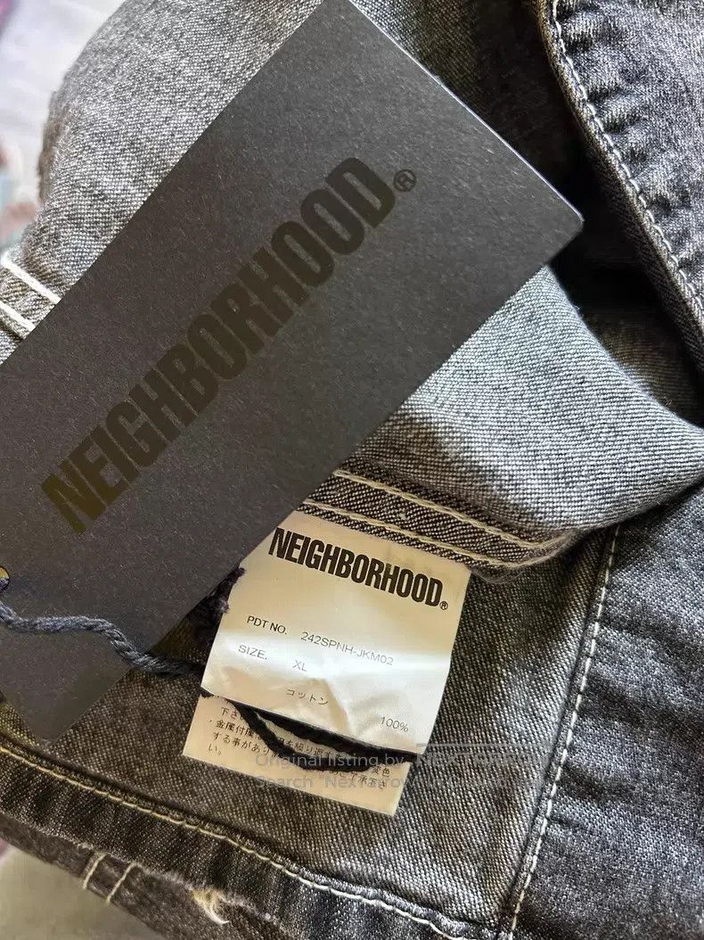 Neighborhood Neighborhood Denim jacket Size US XL / EU 56 / 4 - 4 Thumbnail