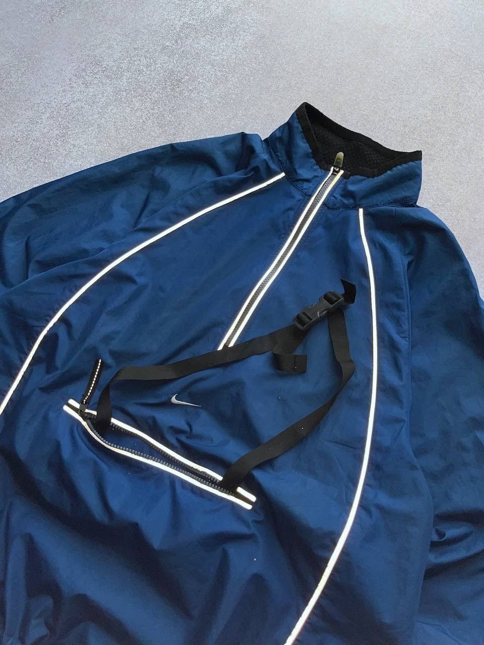 Nike × Vintage Vintage Nike 1/3 Swoosh Transformer Jacket L Size US L / EU 52-54 / 3 - 3 Thumbnail