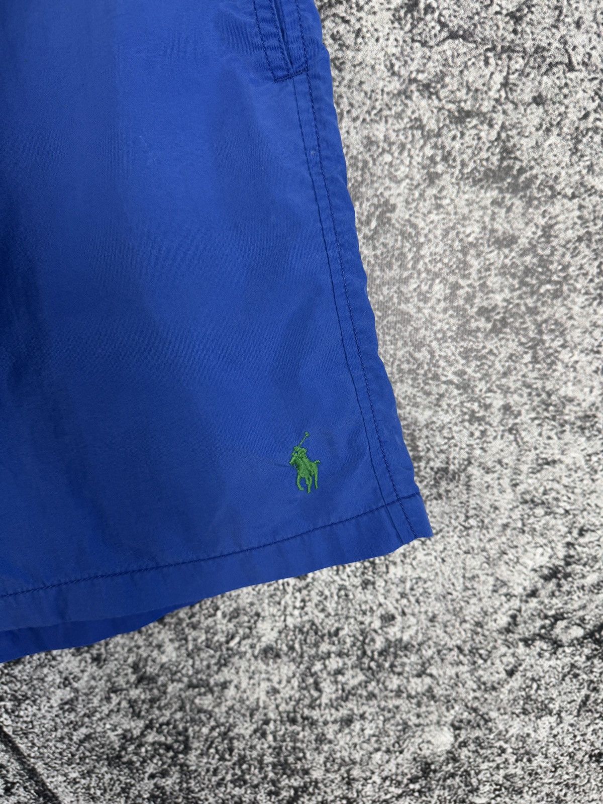 Polo Ralph Lauren Men’s Polo Ralph Lauren Nylon Shorts Vintage Blue Size XL Size US 38 / EU 54 - 4 Thumbnail