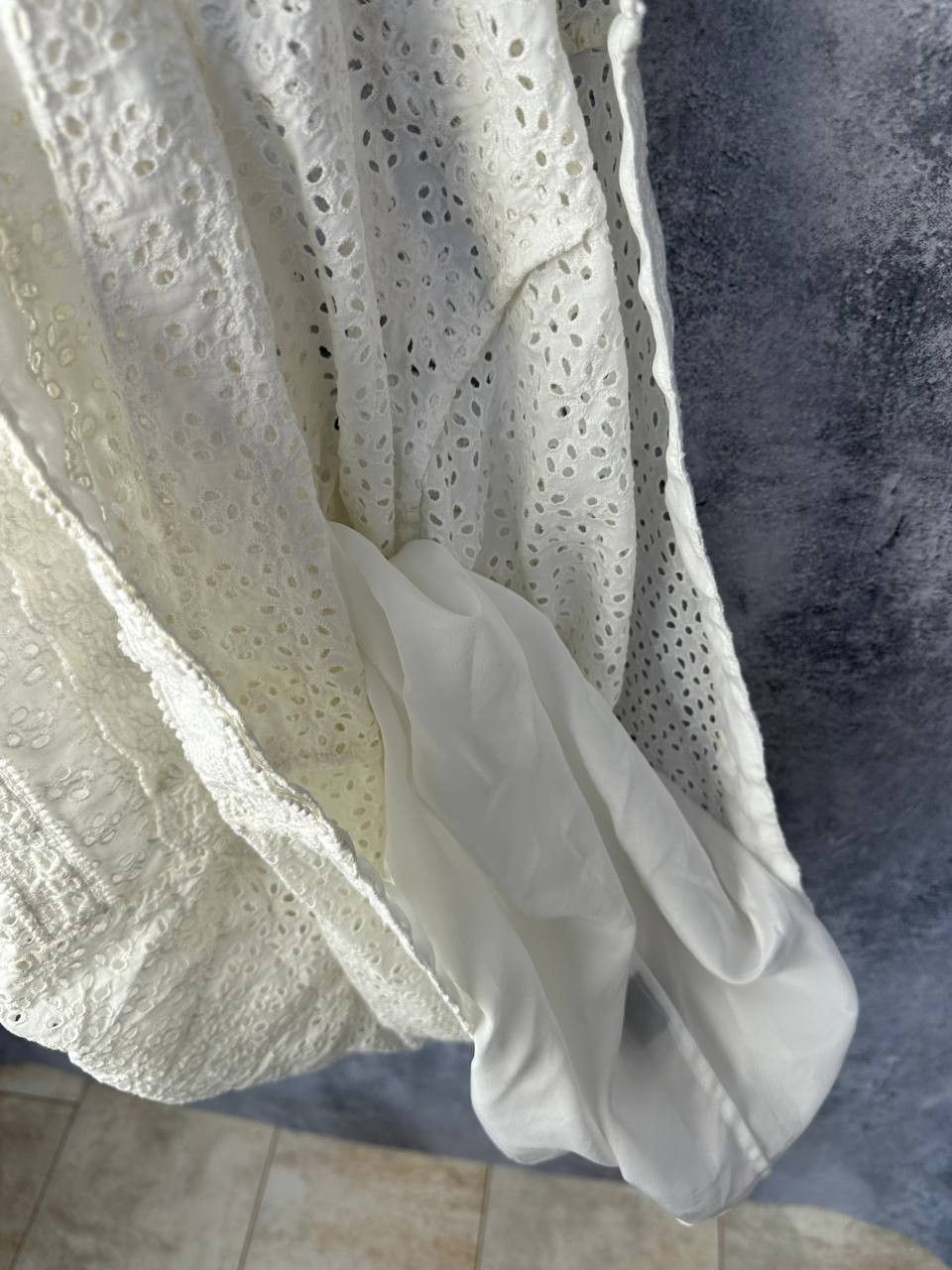 Needles Needle & Thread White Broderie Lace Sleeveless Dress Size S / US 4 / IT 40 - 9 Thumbnail