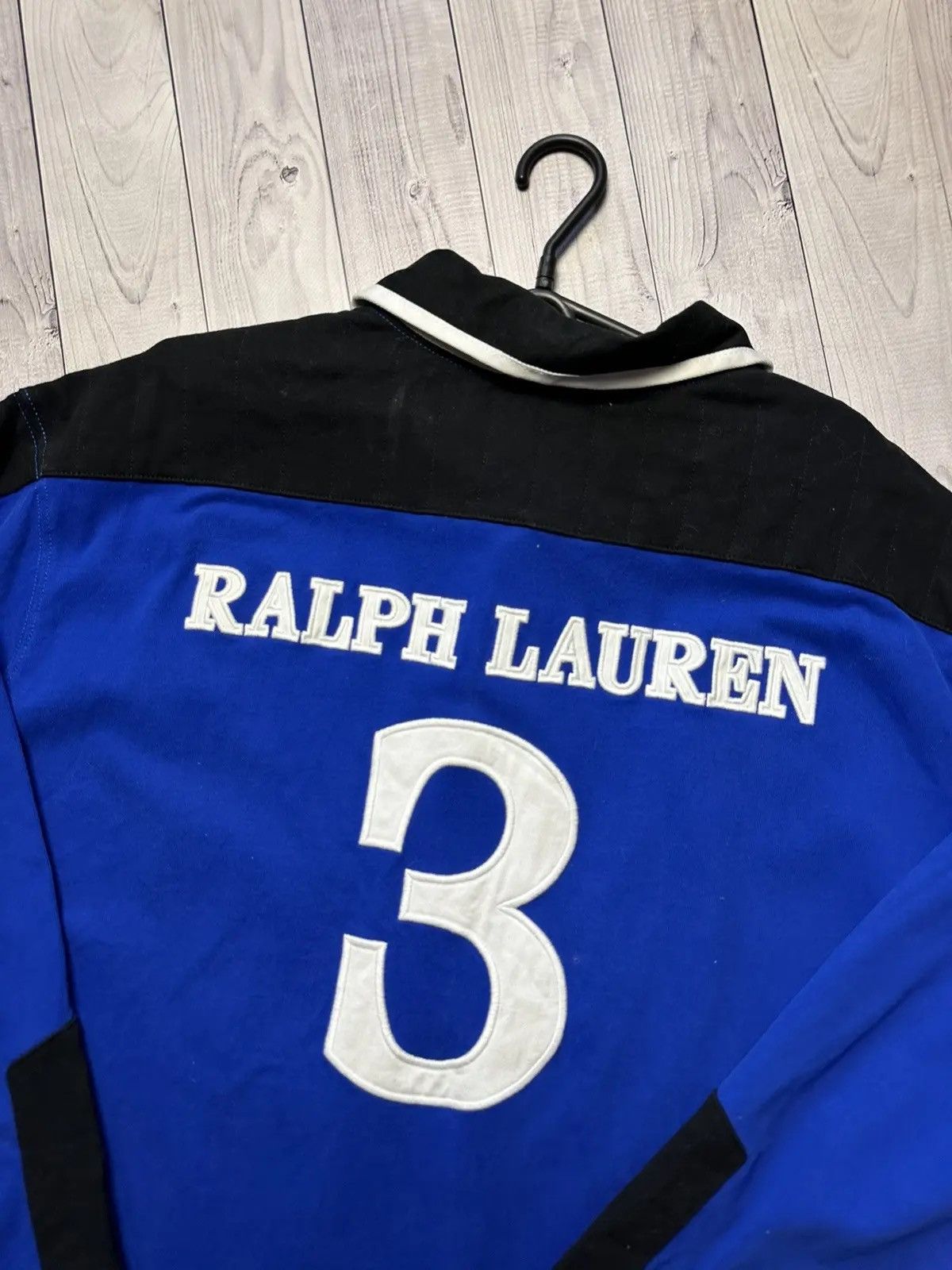 Polo Ralph Lauren Vintage Polo Ralph Lauren rugby big logo size XXXL striped Size US XXL / EU 58 / 5 - 6 Thumbnail