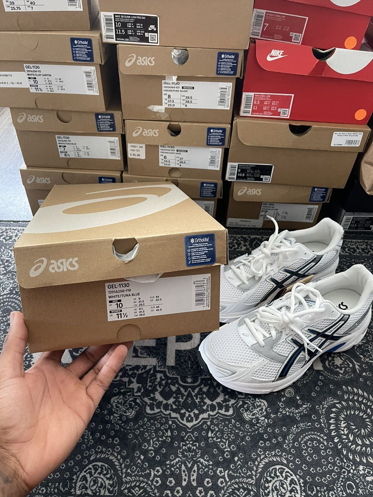 Asics Asics Gel 1130 ‘Tuna Blue’ Size US 10 / EU 43 - 6 Thumbnail