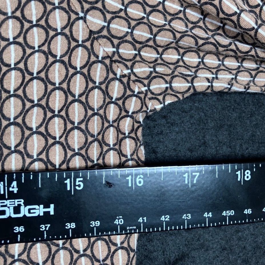 Banana Republic Banana Republic Blouse Brown Geometric Pattern 3/4 Sleeve Small Womens Shirt Casual Workwear Size S / US 4 / IT 40 - 7 Thumbnail