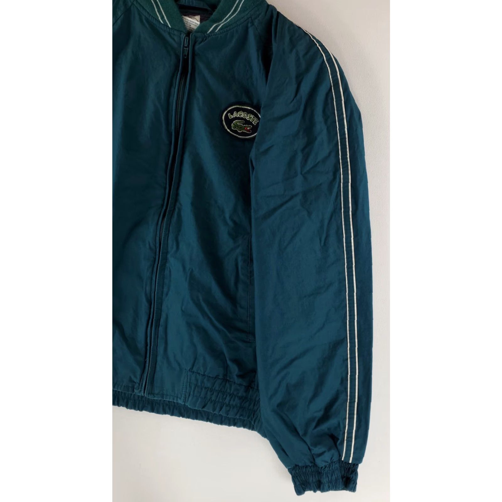 Izod **VTG 80s Izod Lacoste Green Full Zip Track Jacket Mens M** User: VTG 80s Izod Lacoste Green Full Zip Track Jacket Mens M Size US M / EU 48-50 / 2 - 3 Thumbnail