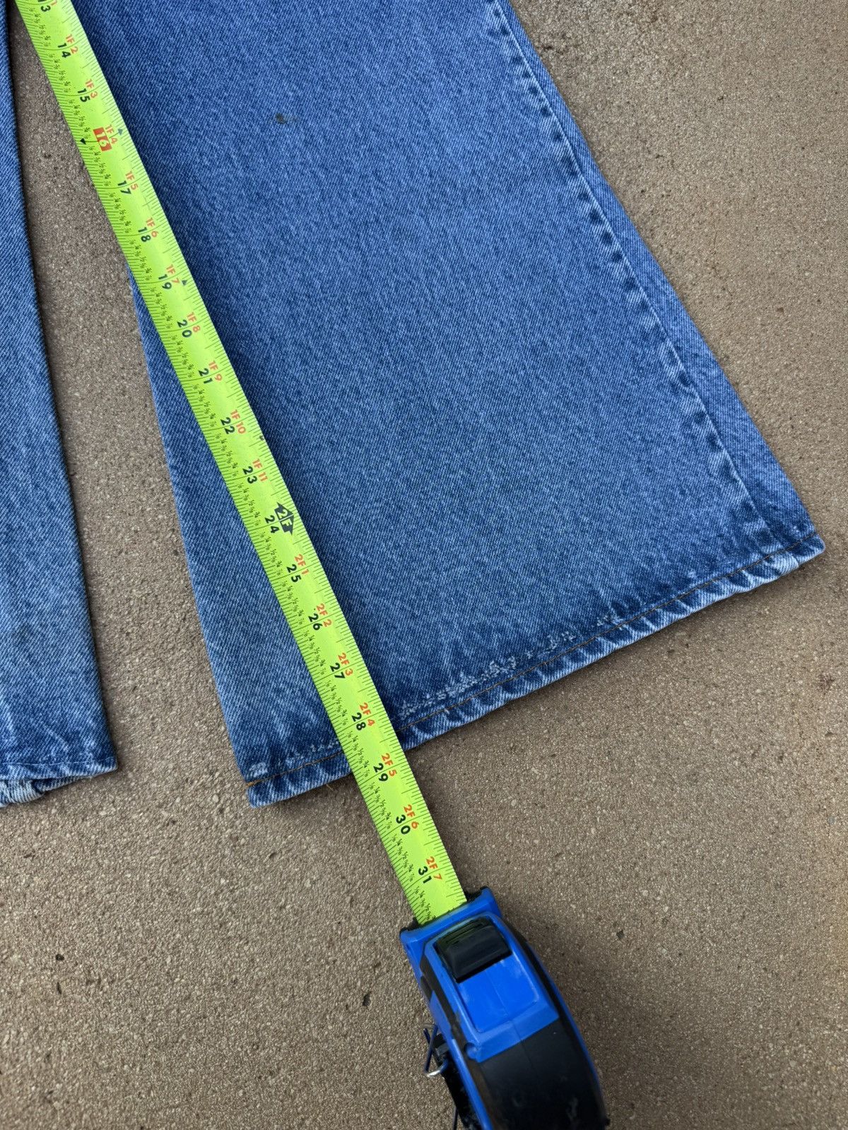 Levi's Vtg 80’s Levi’s 684 Orange Tab Bellbottom Flare Jeans 34x29 Size US 34 / EU 50 - 10 Thumbnail