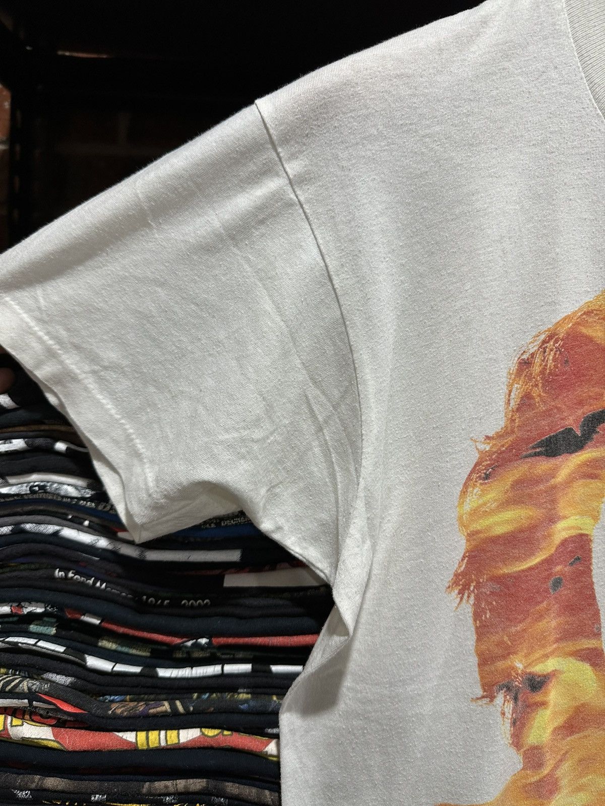 Band Tees Vintage 90s The Doors Flame An Oliver Stone Film Tee Size US M / EU 48-50 / 2 - 9 Thumbnail