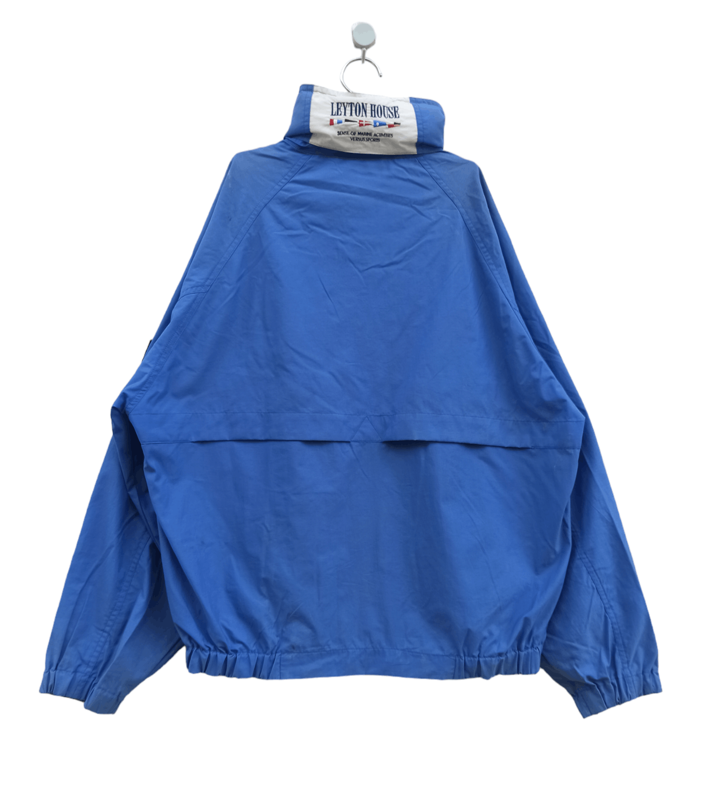 Japanese Brand × Vintage Vintage 90' Leyton House Marine Activities Sports Jacket Size US L / EU 52-54 / 3 - 3 Thumbnail