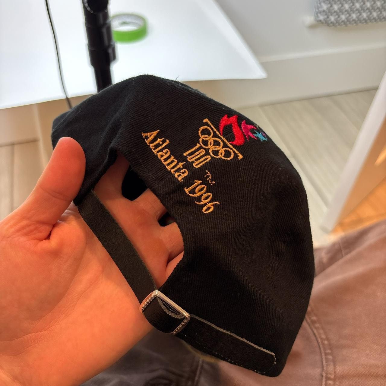 USA Olympics Vintage Atlanta 1996 Olympics Hat Size ONE SIZE - 4 Thumbnail