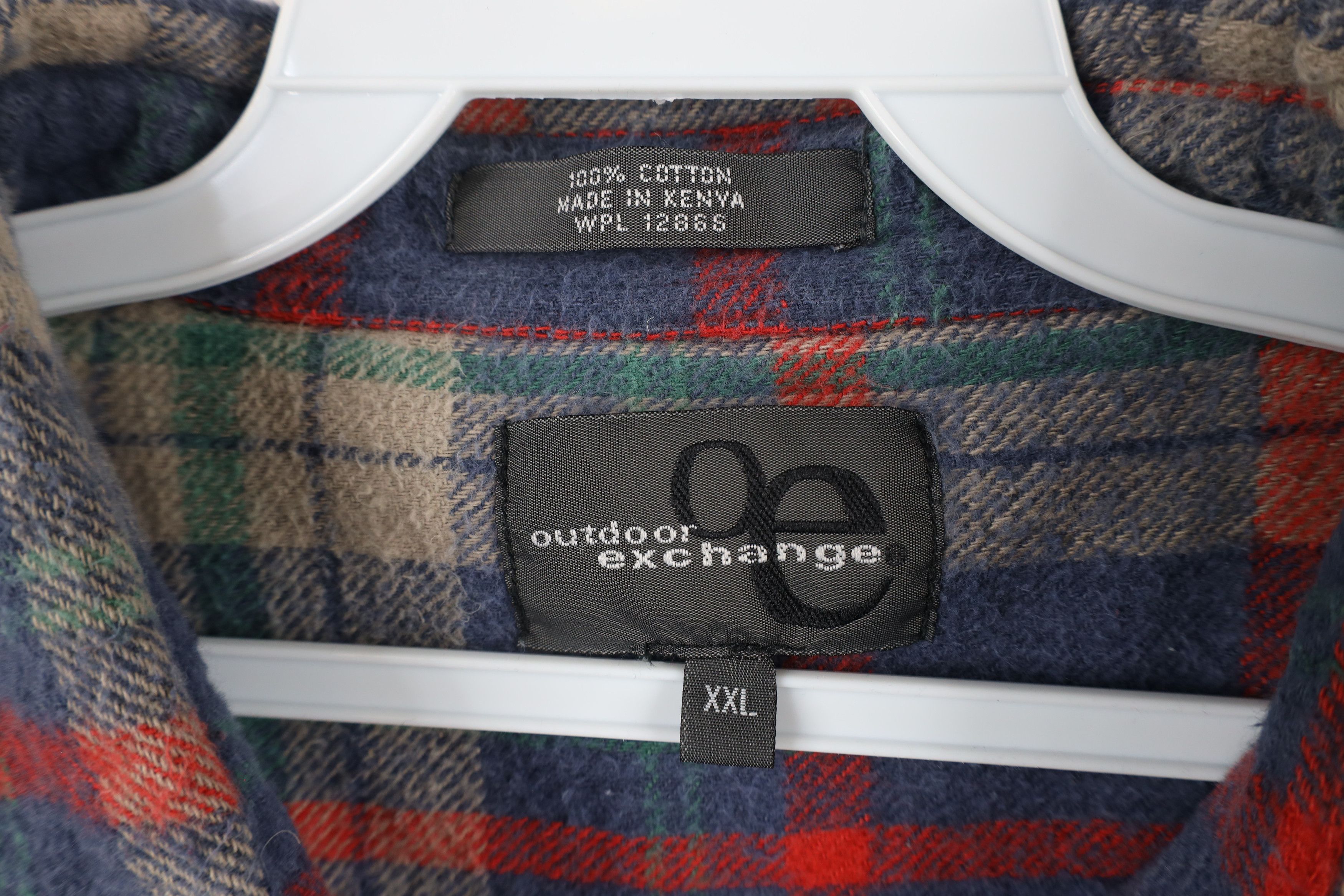 Vintage Vintage 90s Streetwear Heavyweight Flannel Button Shirt Size US XXL / EU 58 / 5 - 4 Thumbnail