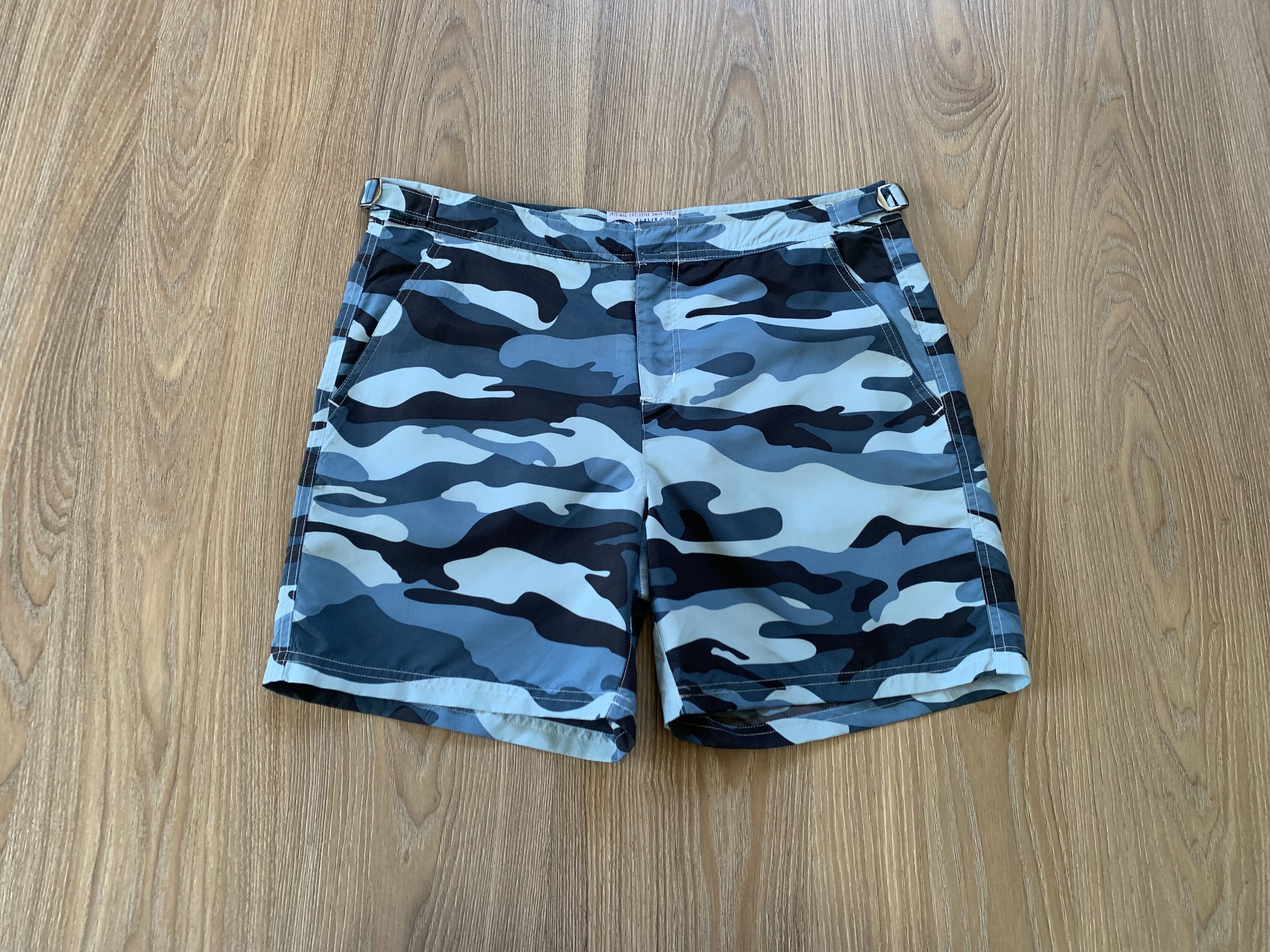 Other Mens Havacoa Camo Miltary Printed Swim Trunk Shorts Size US 36 / EU 52 - 1 Thumbnail