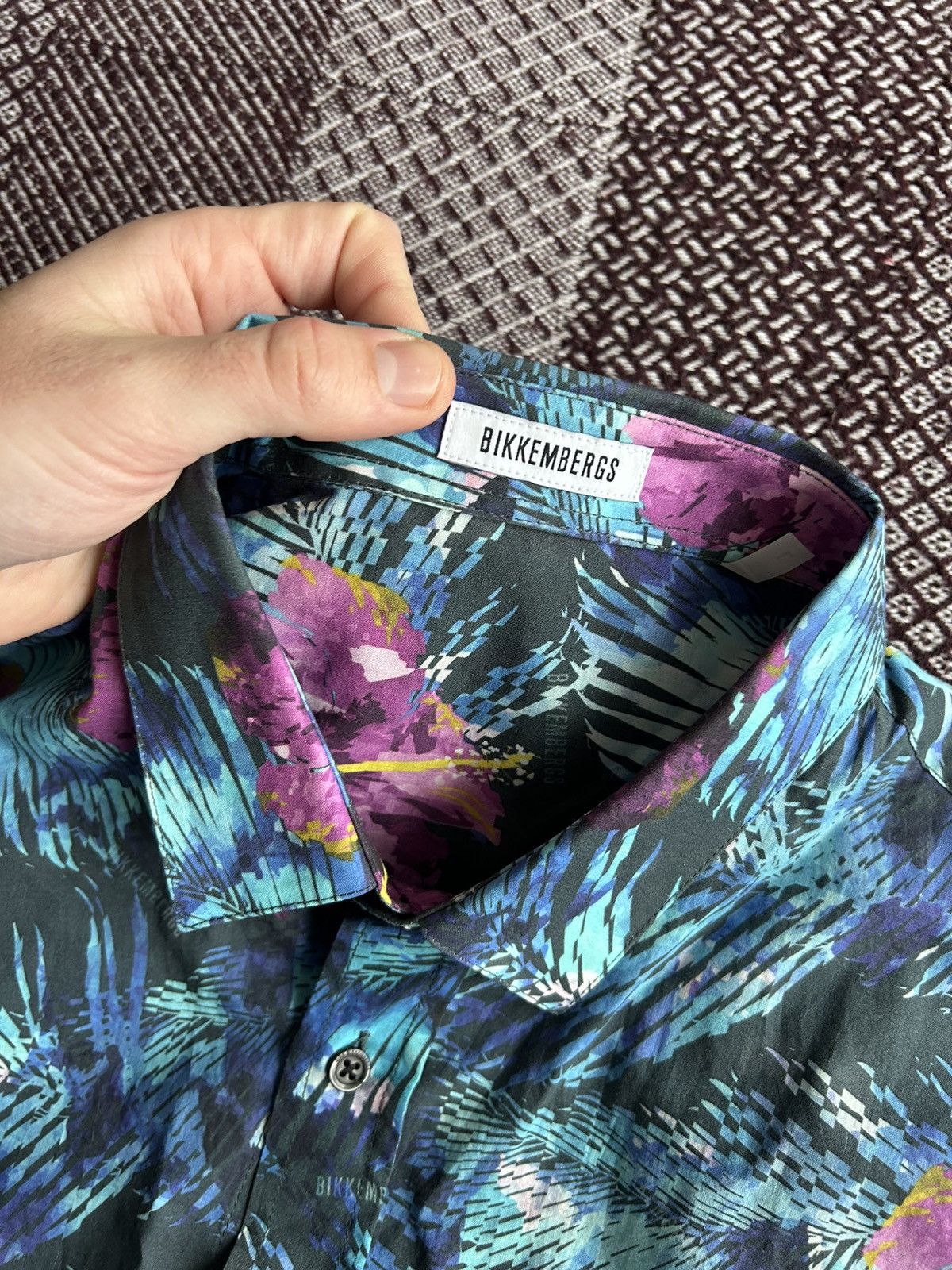 Dirk Bikkembergs Dirk Bikkembergs Floral Pattern Shirt Multicoloured Size L Size US L / EU 52-54 / 3 - 7 Thumbnail