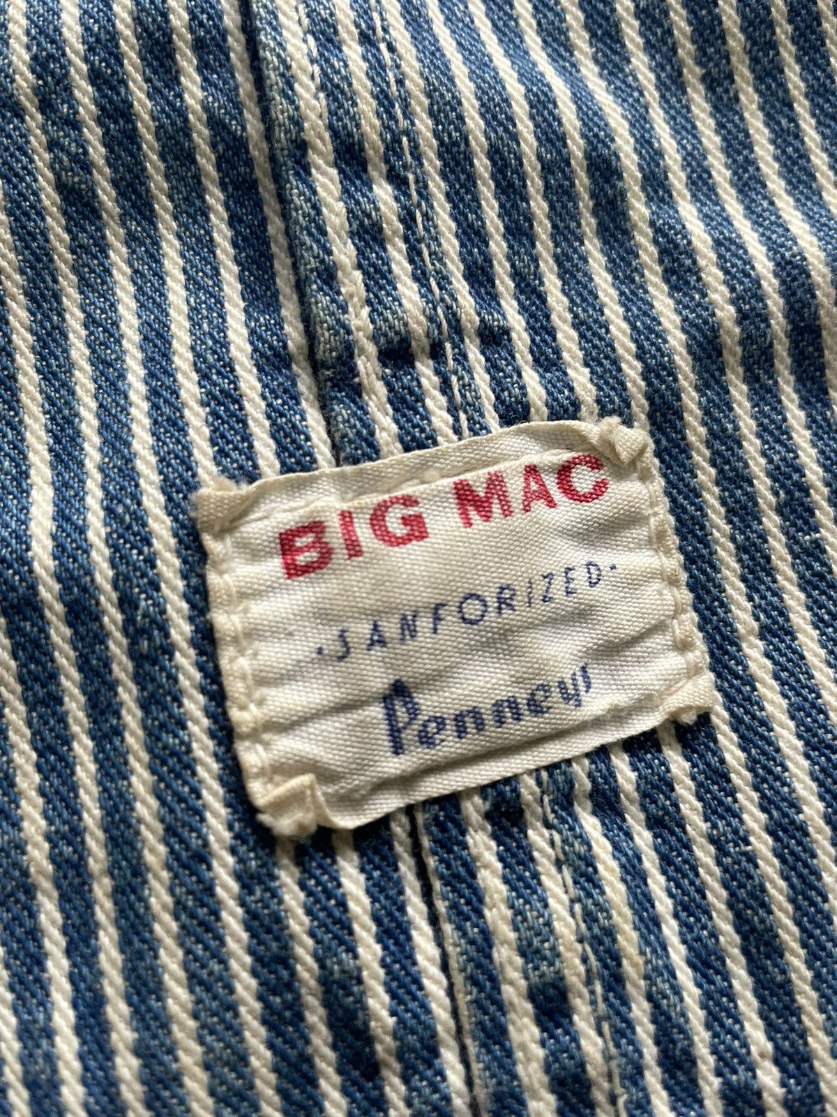 Big Mac Vintage 60’s Big Mac Penny Sanforized Hickory Size US XL / EU 56 / 4 - 10 Thumbnail