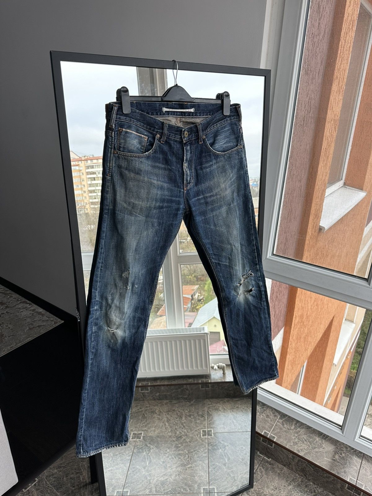 Scarti-Lab Vintage Scarti Lab Dirty Denim Workwear Selvedge Japan Jeans Size US 34 / EU 50 - 1 Thumbnail