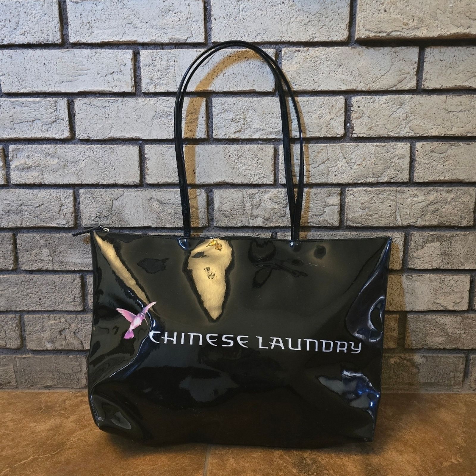 Chinese Laundry Black | CHINESE LAUNDRY | Promotional Patent Tote Size ONE SIZE - 2 Thumbnail