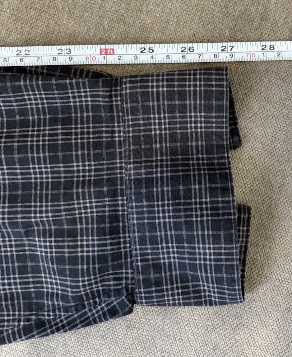John Varvatos NWT John Varvatos Shirt 2XL XXL Button Up Coal Gray Check Size US XXL / EU 58 / 5 - 10 Thumbnail