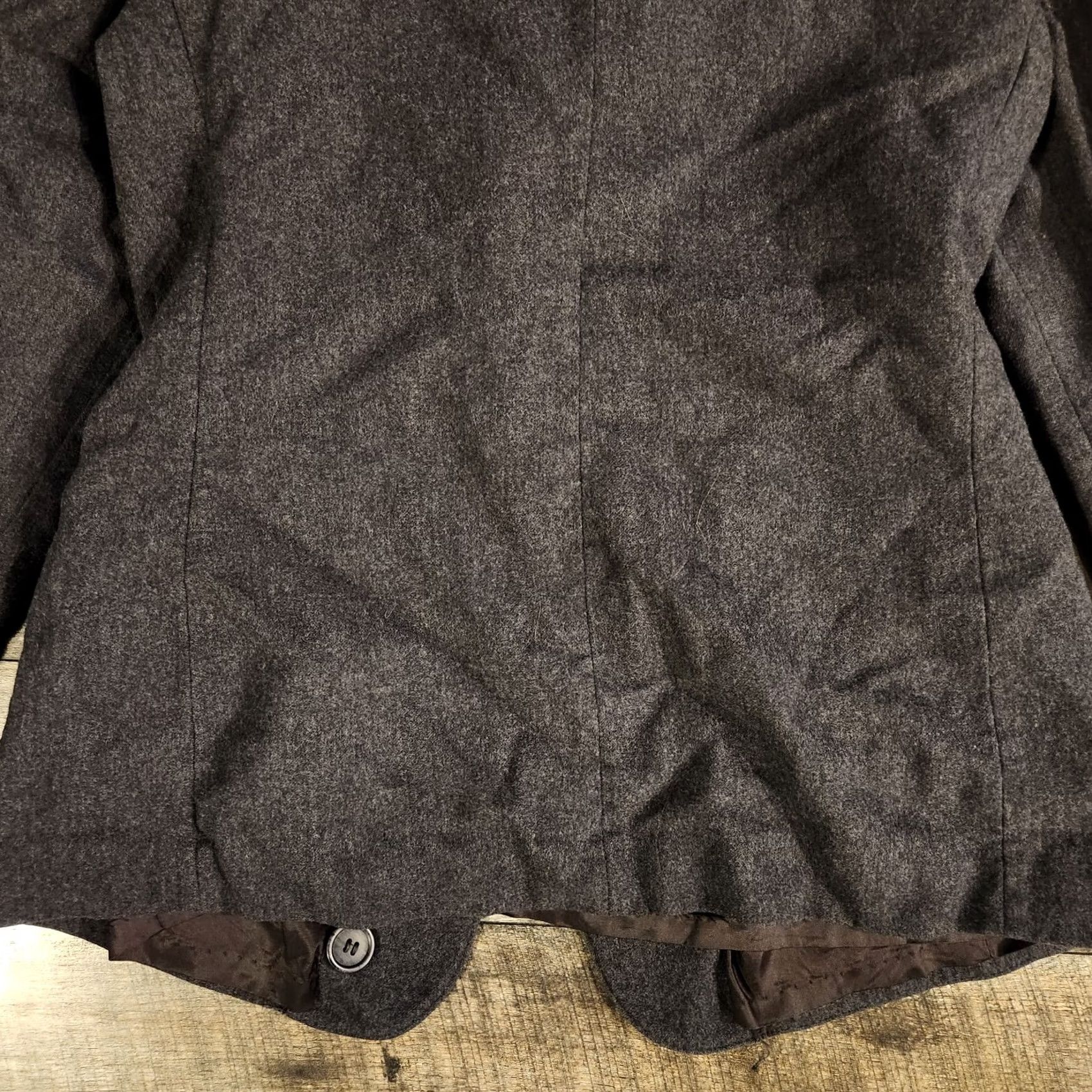 Pendleton VINTAGE Pendleton Women's Blazer Medium Black Virgin Wool USA Made Size M / US 6-8 / IT 42-44 - 7 Thumbnail