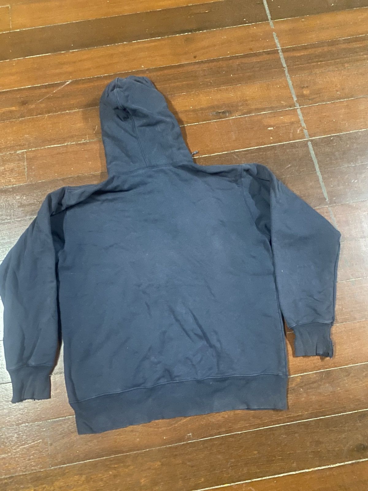 Supreme Vintage Supreme Hoodie distressed trashed sun faded Size US XL / EU 56 / 4 - 9 Thumbnail