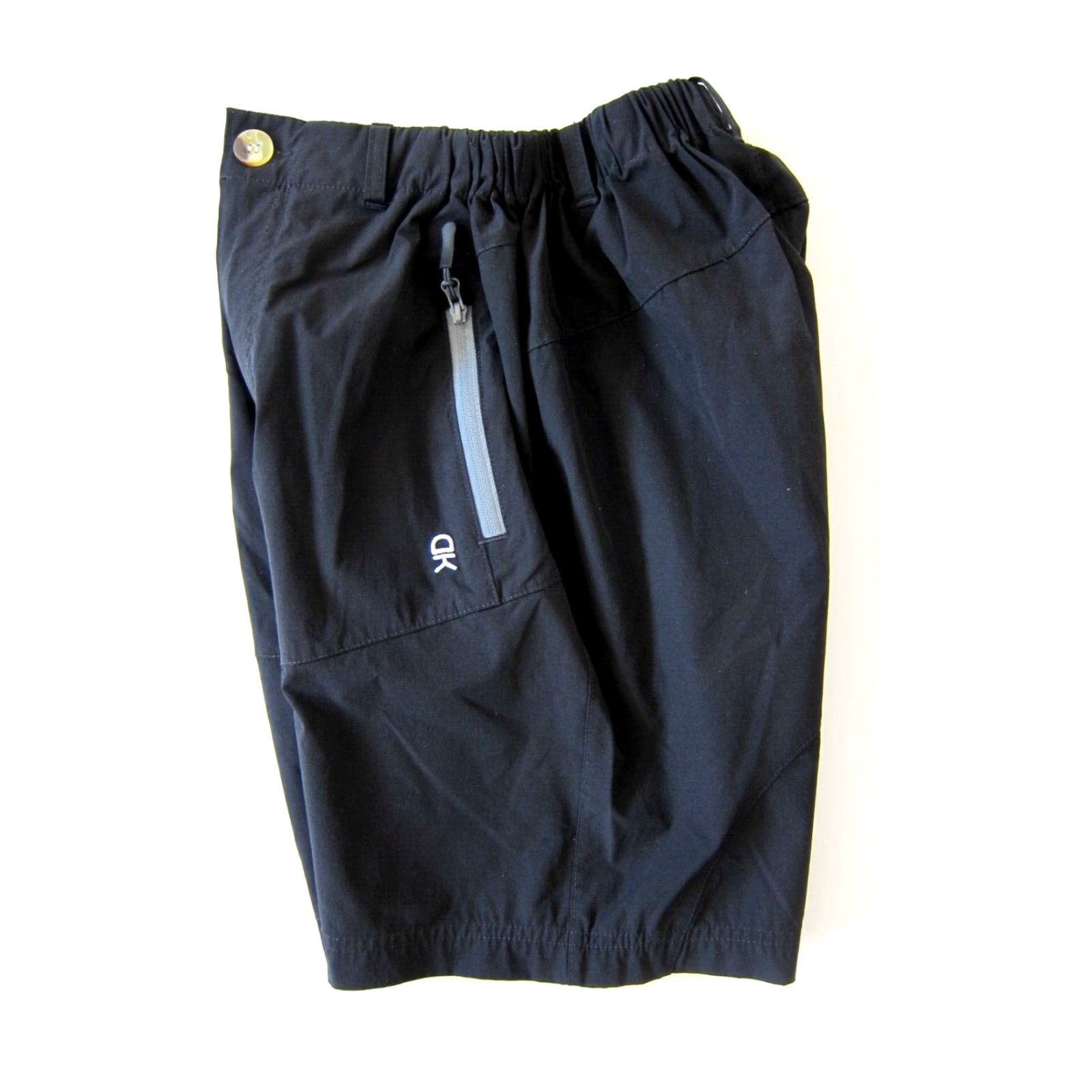 Vintage VINTAGE Little Donkey Andy Black Stretch Quick Dry Zip Pocket High Rise Active Short XS Size 26" / US 2 / IT 38 - 4 Thumbnail