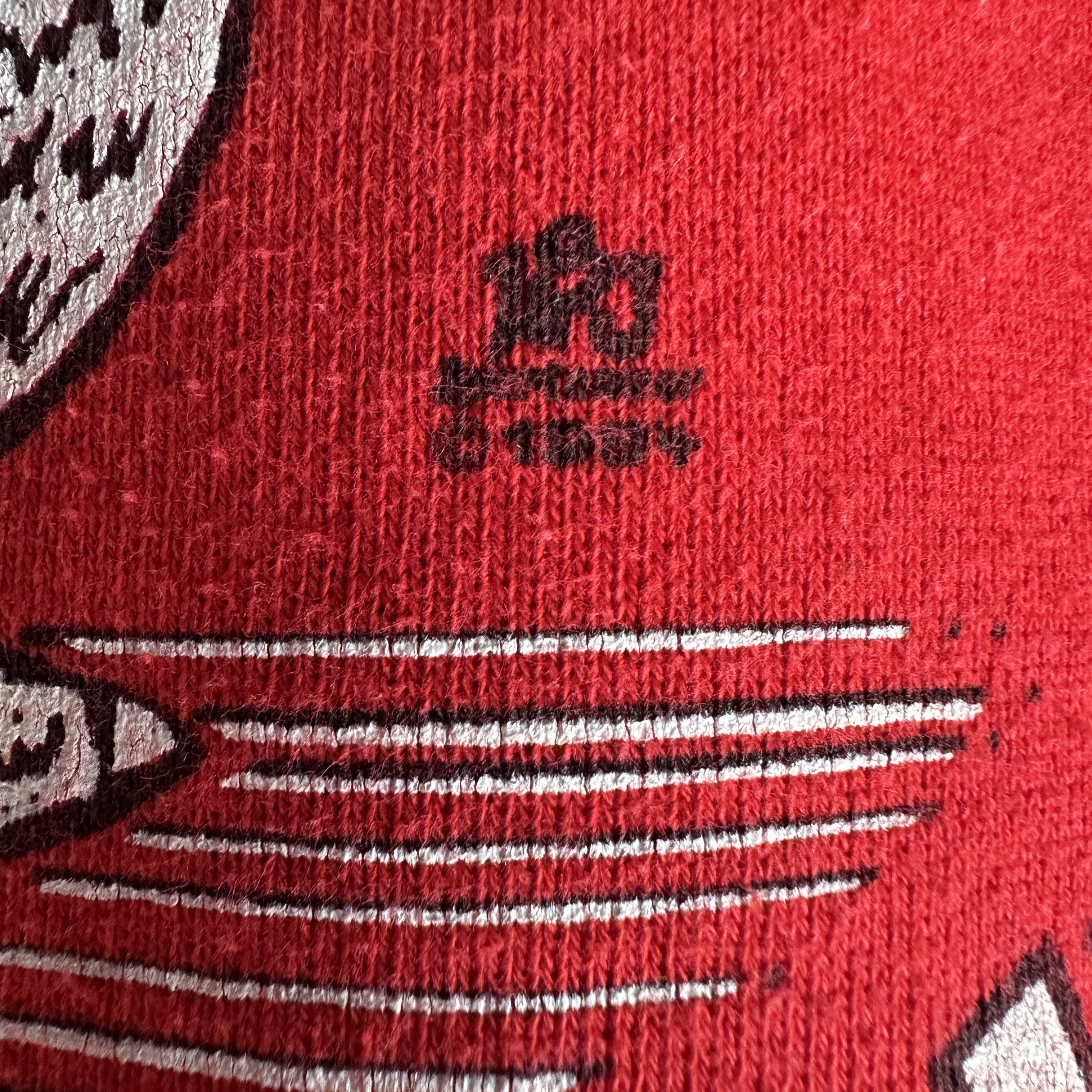 Other VINTAGE Wisconsin University Bucky Badger 2 Sided 80s Size US L / EU 52-54 / 3 - 8 Thumbnail