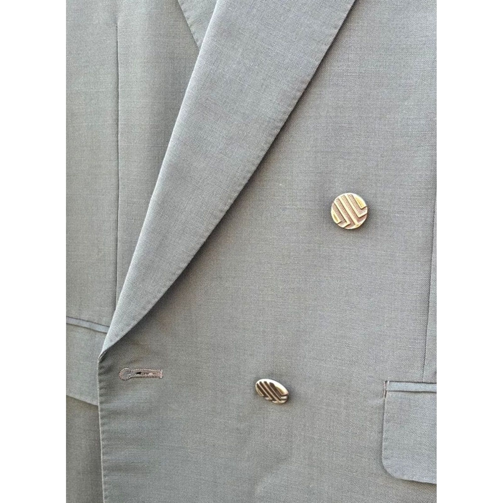 Lanvin LANVIN Double Suit Setup Green Jacket Pants Size M Men's Formal Size 40R - 2 Thumbnail